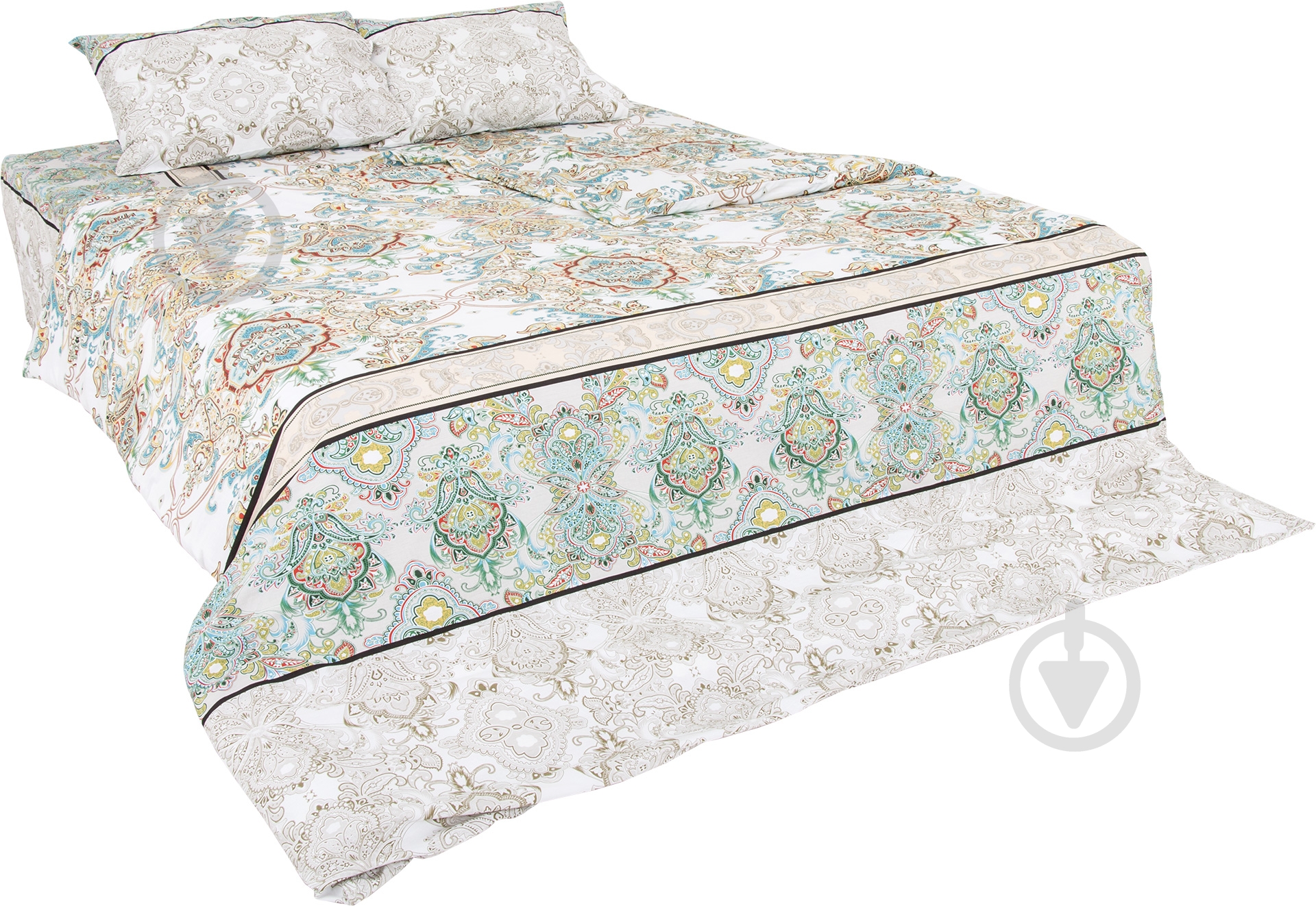 Комплект постельного белья Етно 2,0 разноцветный Ibodo - фото 1