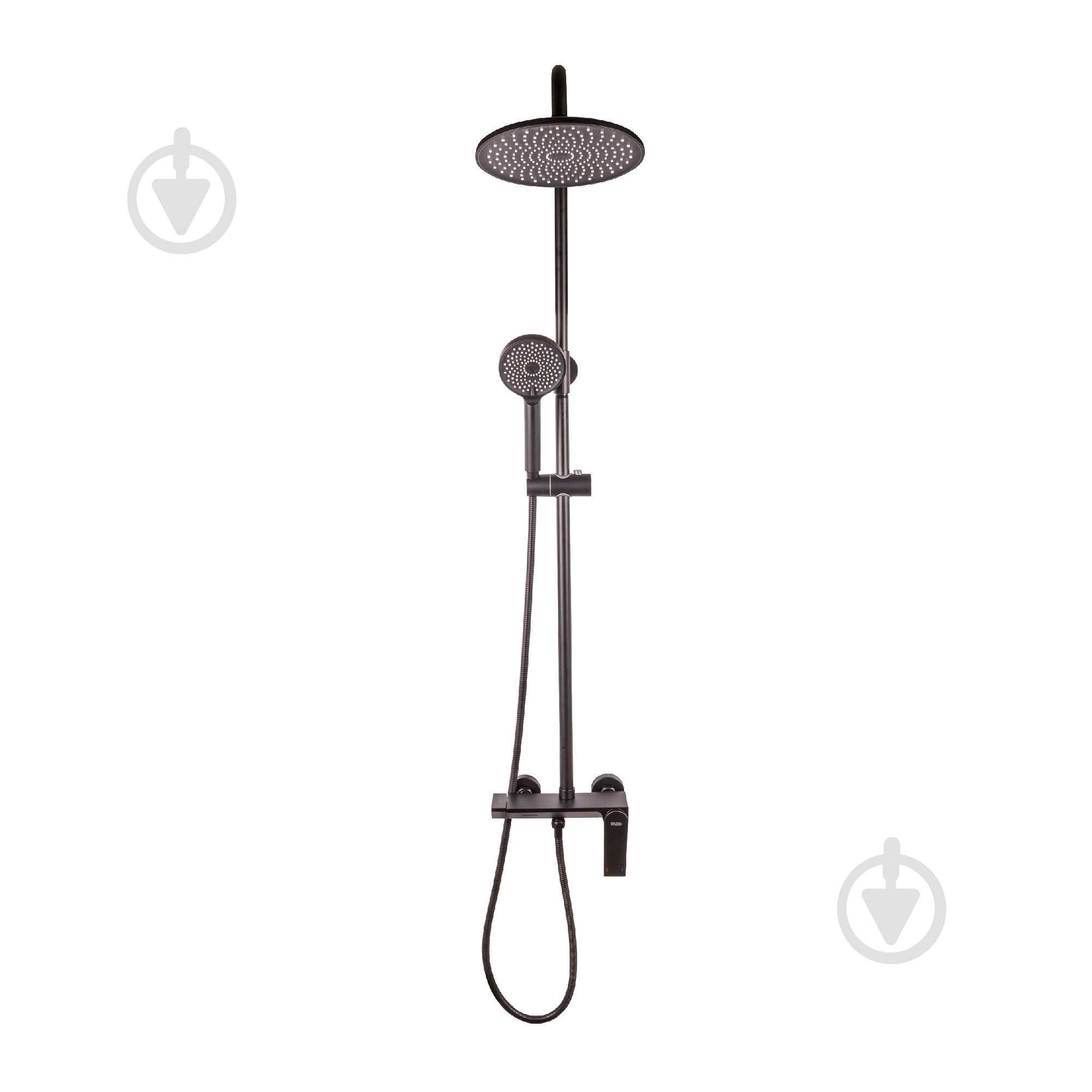 Душевая система FADO S.r.l MIX09033B матовый черный - фото 3 Душевая система FADO S.r.l MIX09033B матовый черный - фото 3