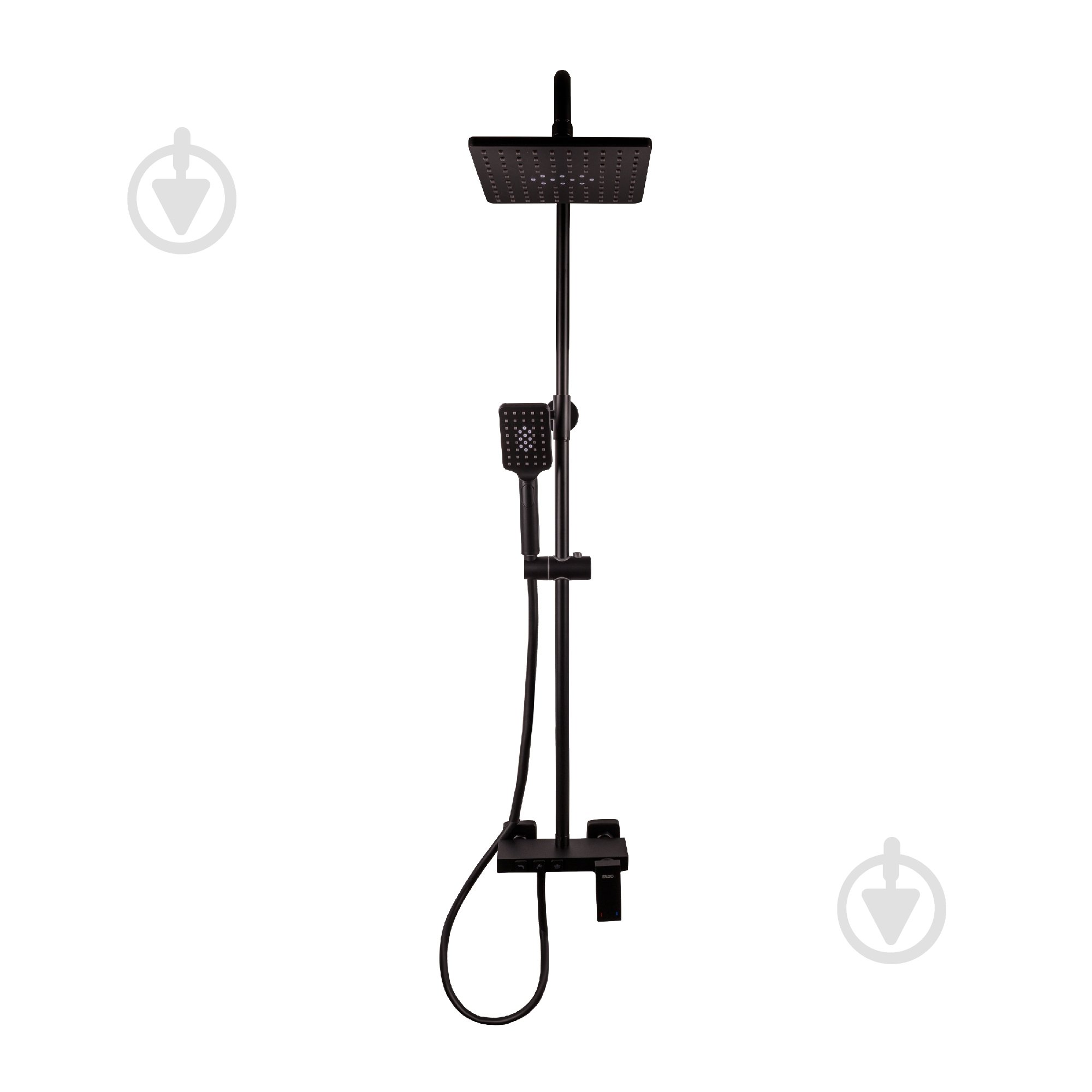 Душова система FADO S.r.l MIX06033B матовий чорний - фото 2 Душова система FADO S.r.l MIX06033B матовий чорний - фото 2