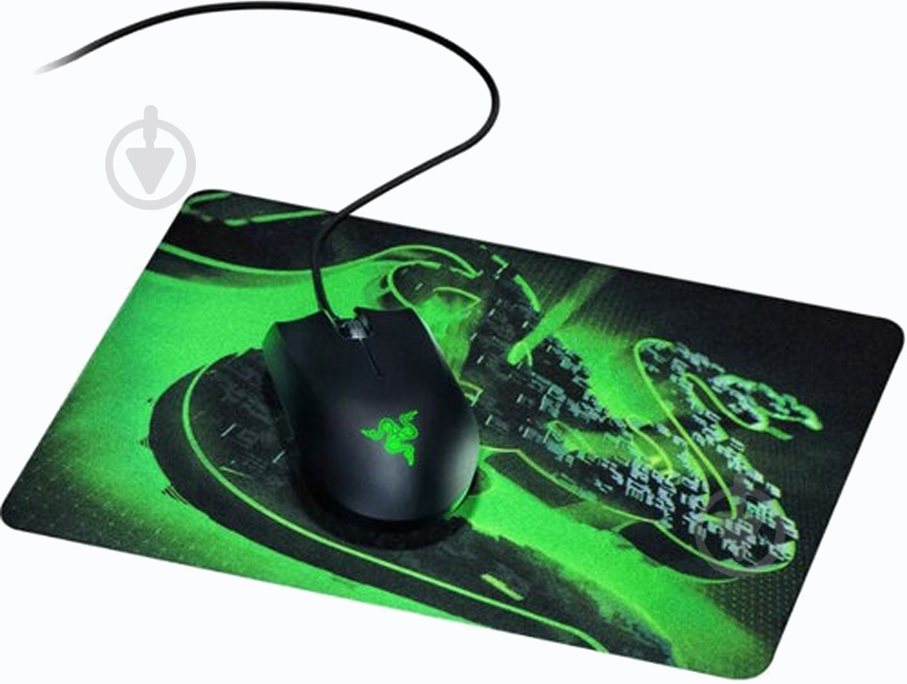 Комплект мышь + коврик Razer Abyssus and Goliathus Mobile Construct (RZ83-02730100-B3M1) - фото 3 Комплект мышь + коврик Razer Abyssus and Goliathus Mobile Construct (RZ83-02730100-B3M1) - фото 3