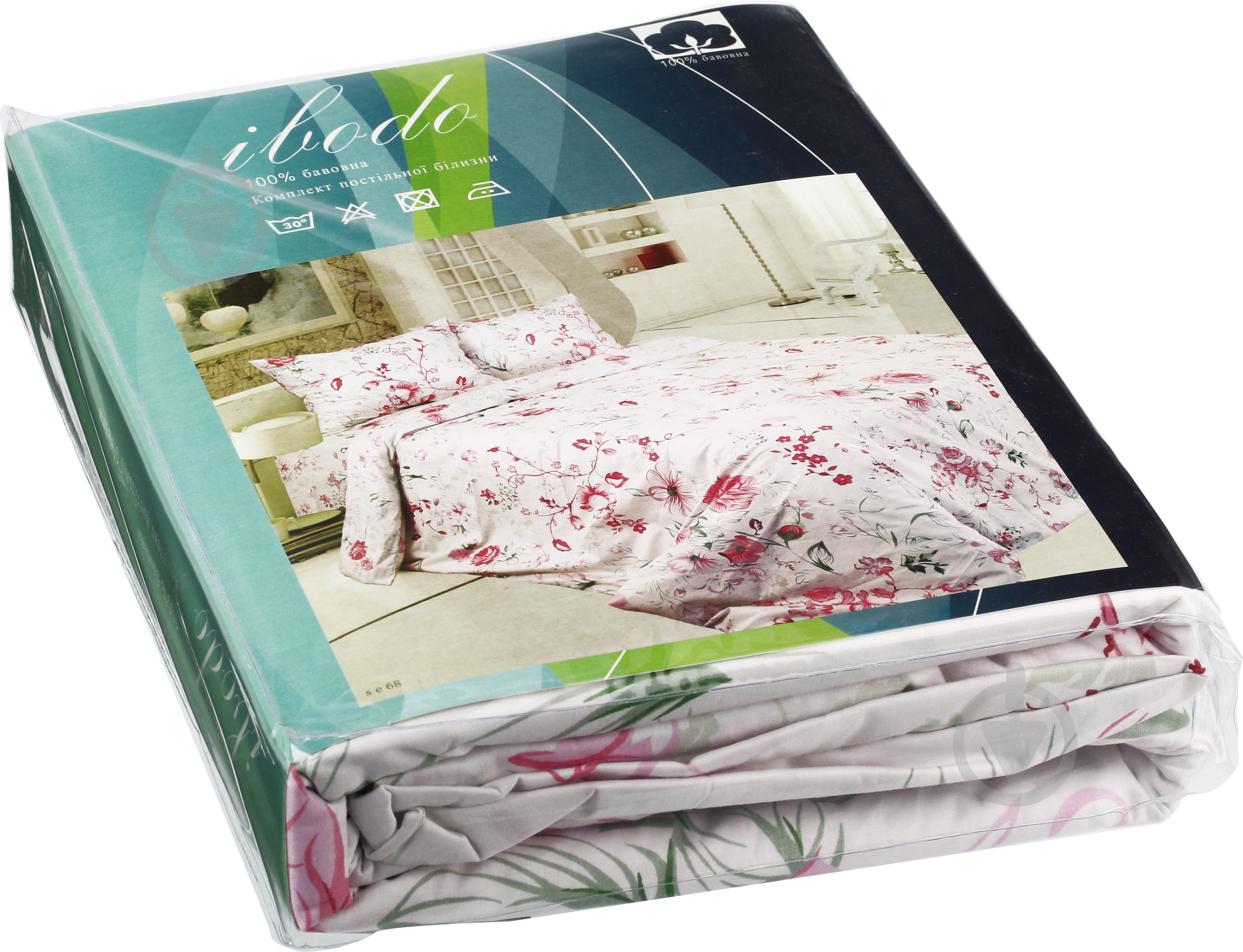 Комплект постельного белья Рафаелло 2,0 розовый Ibodo - фото 3