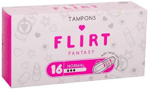 Тампоны fantasy FLIRT normal 16 шт. - фото 1