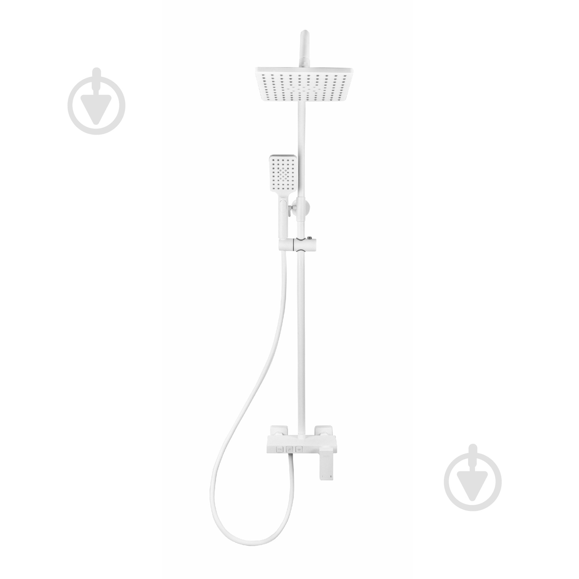 Душевая система FADO S.r.l MIX06033W матовый белый - фото 2 Душевая система FADO S.r.l MIX06033W матовый белый - фото 2