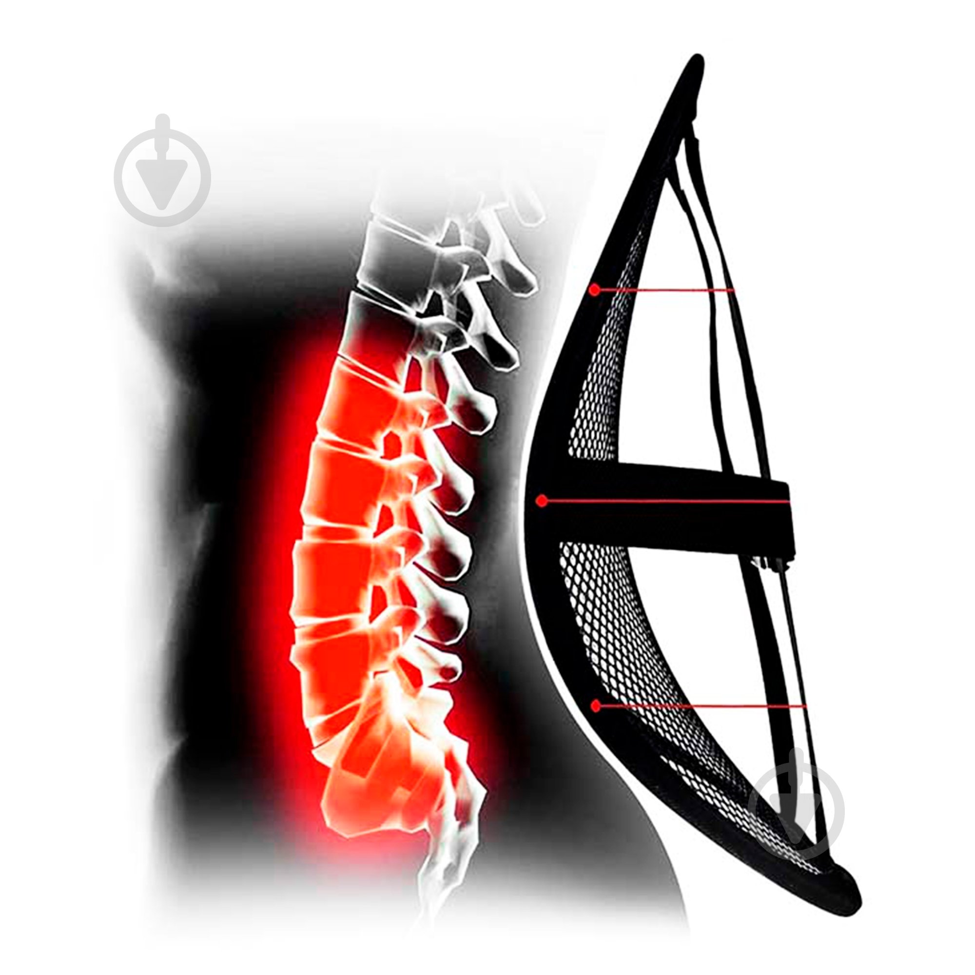 Подкладка AMiO (02506) BS-01 черный - фото 3