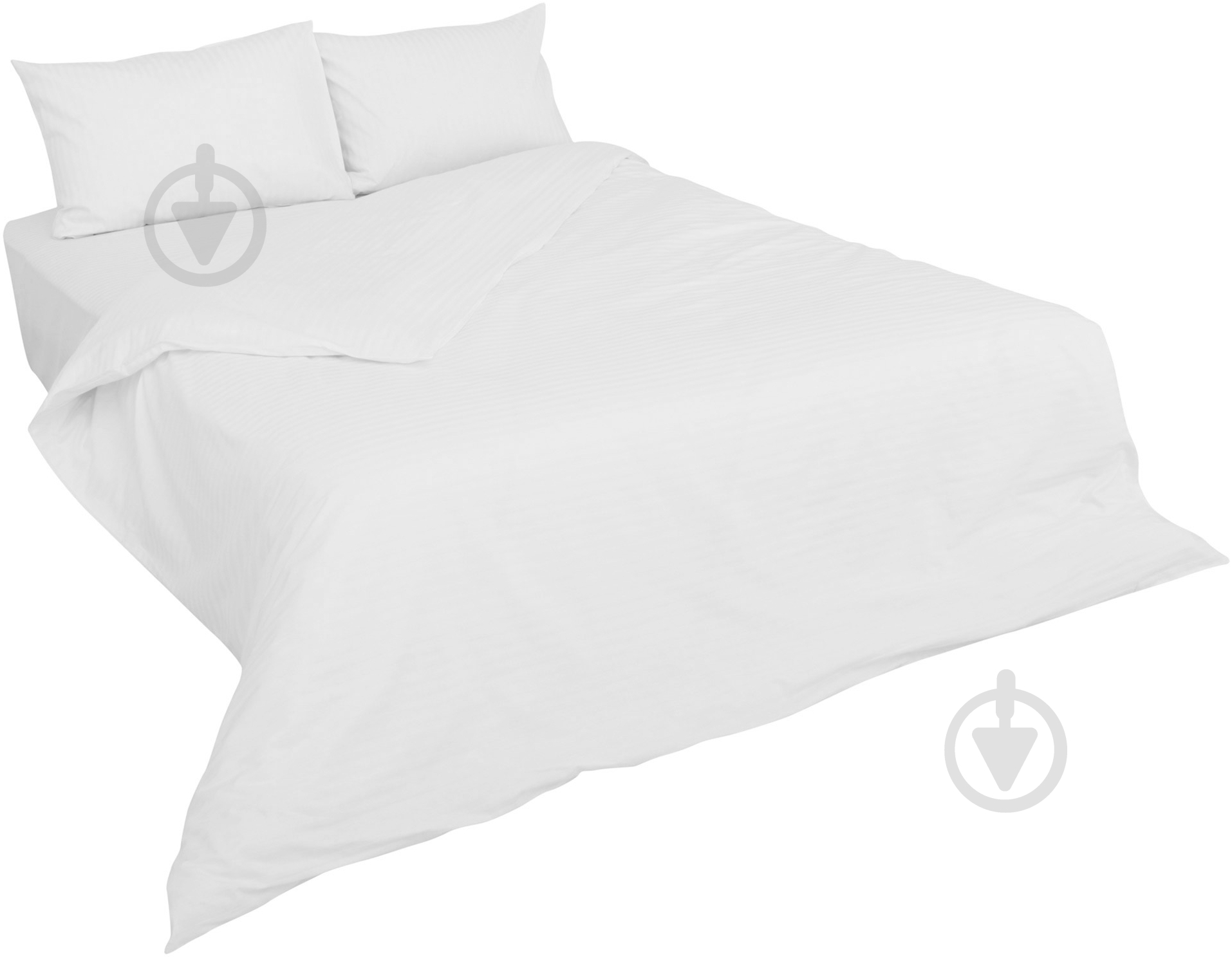 Комплект постельного белья Basic Stripe 1,5 белый La Nuit - фото 1