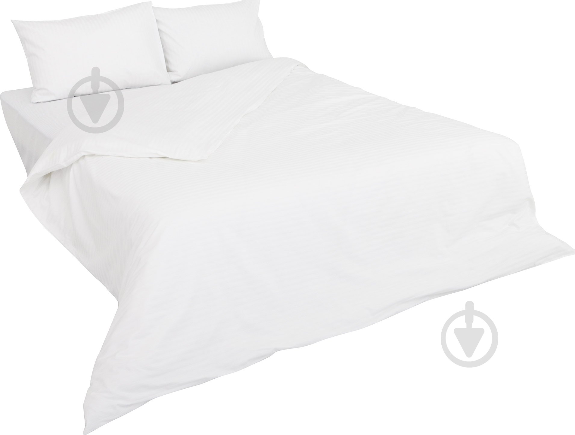 Комплект постельного белья Stripe 2 белый Origami Horeca - фото 1