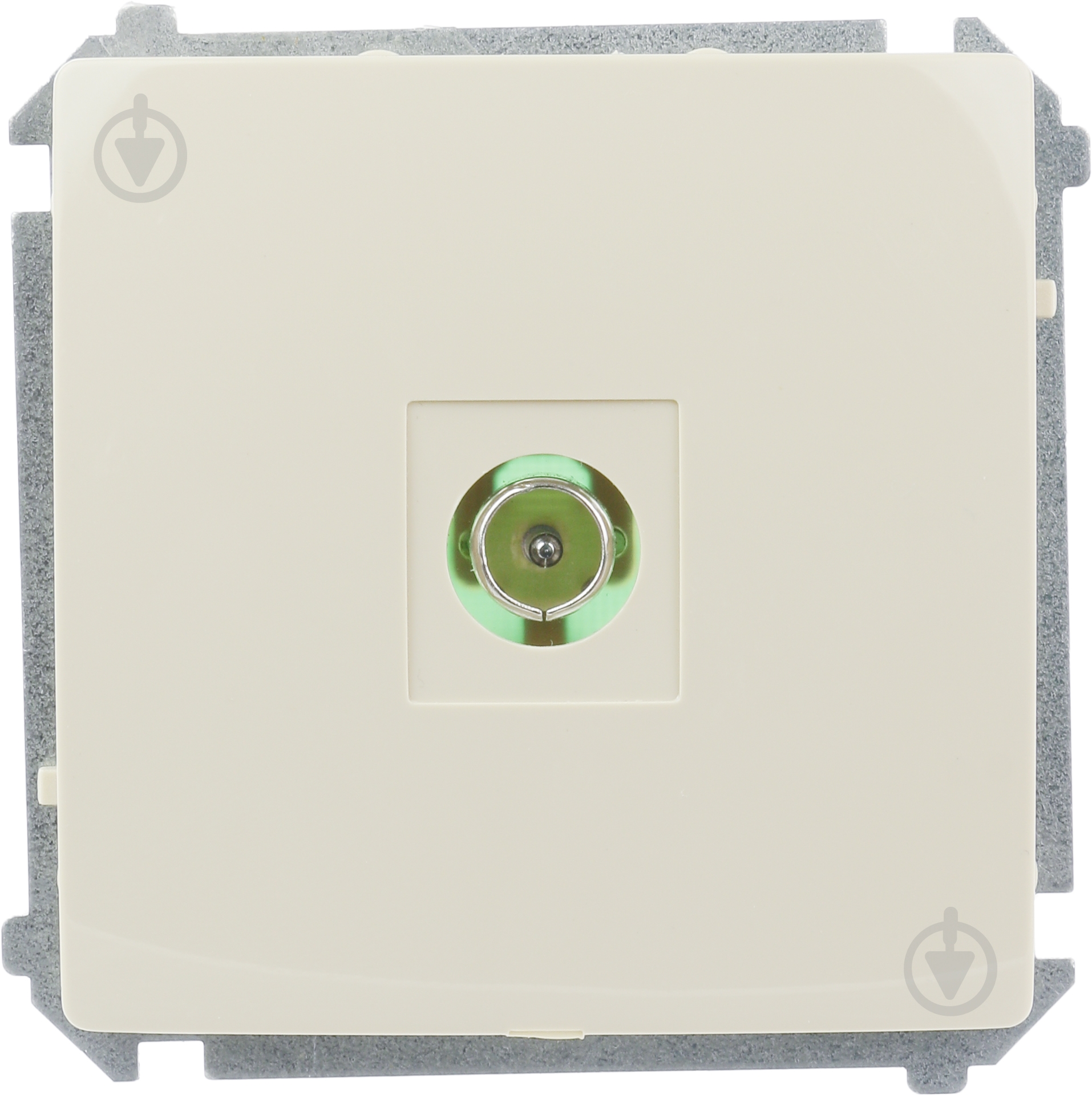 Розетка TV Simon Basic кремовый BMAK3.01/12 - фото 1