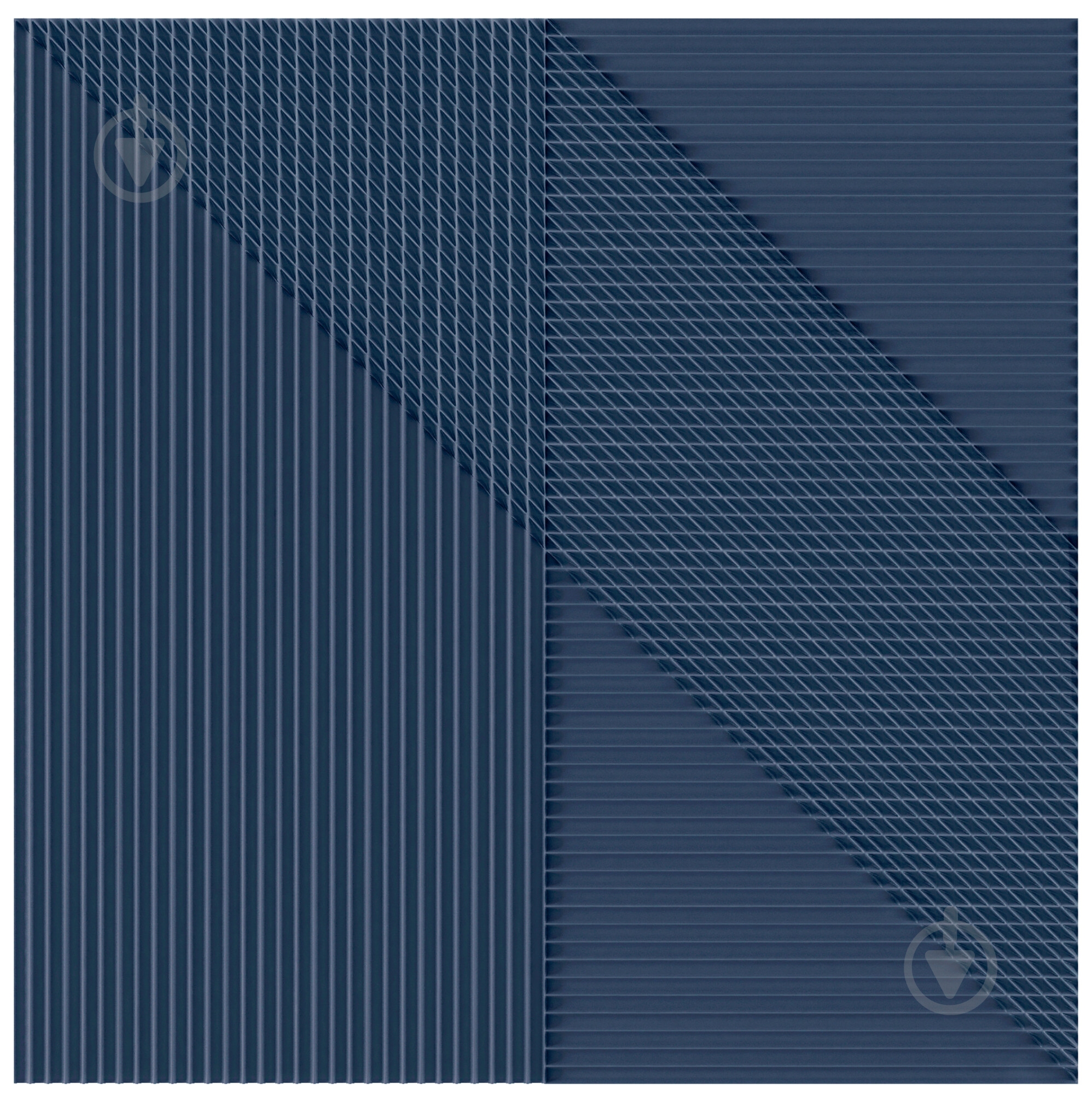 Плитка Harmony by PERONDA Lins navy 20x20 см - фото 3