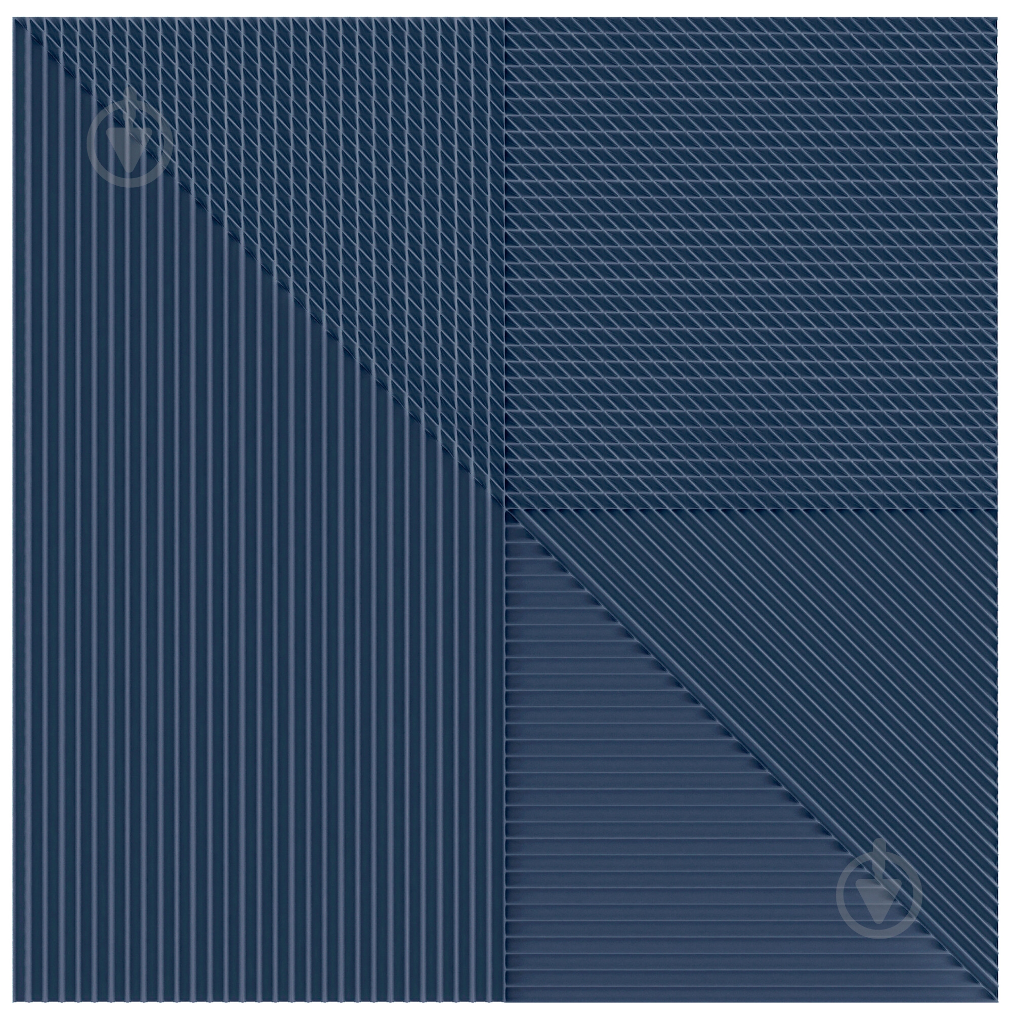 Плитка Harmony by PERONDA Lins navy 20x20 см - фото 4
