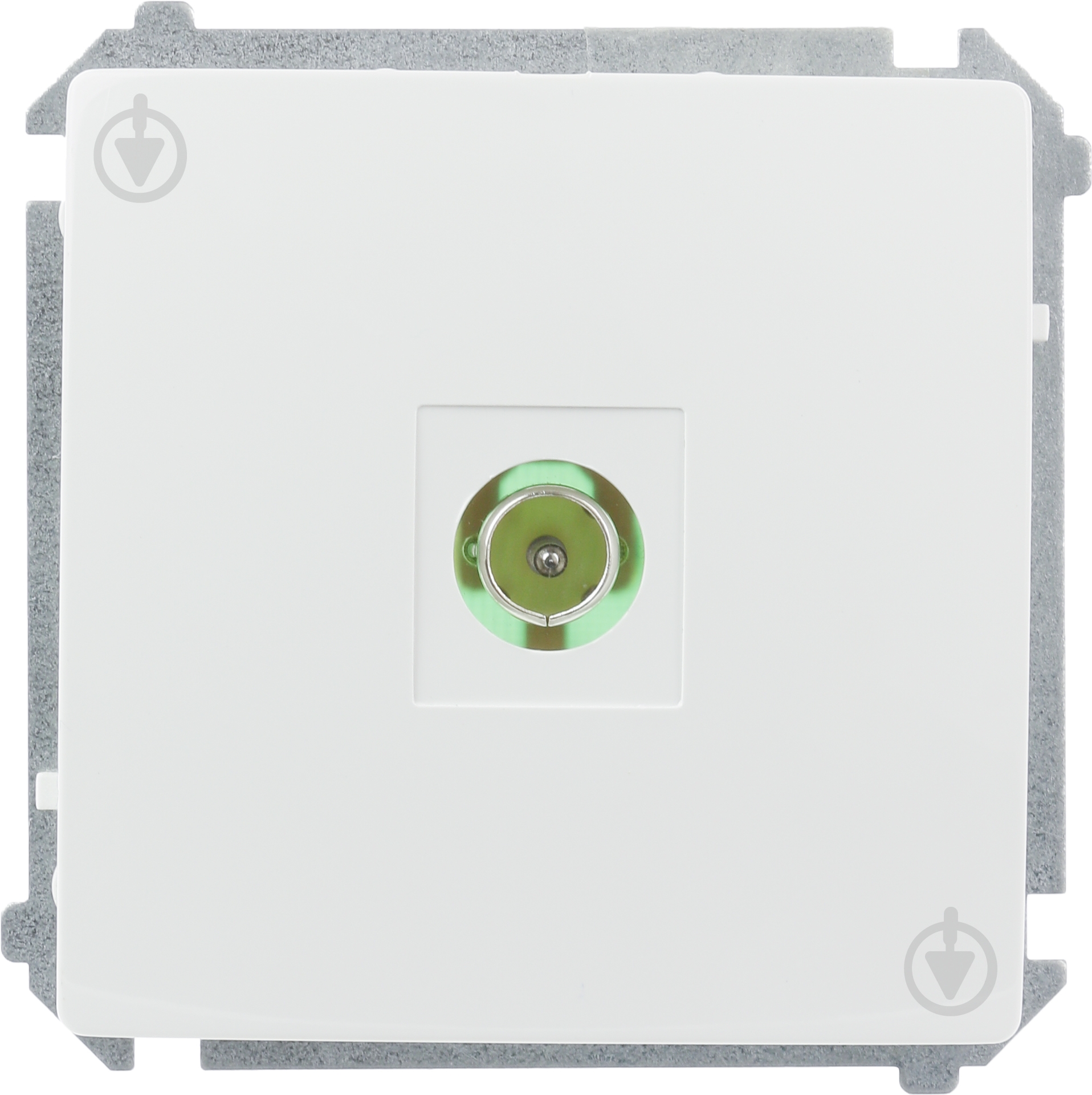 Розетка TV Simon Basic белый BMAK3.01/11 - фото 1