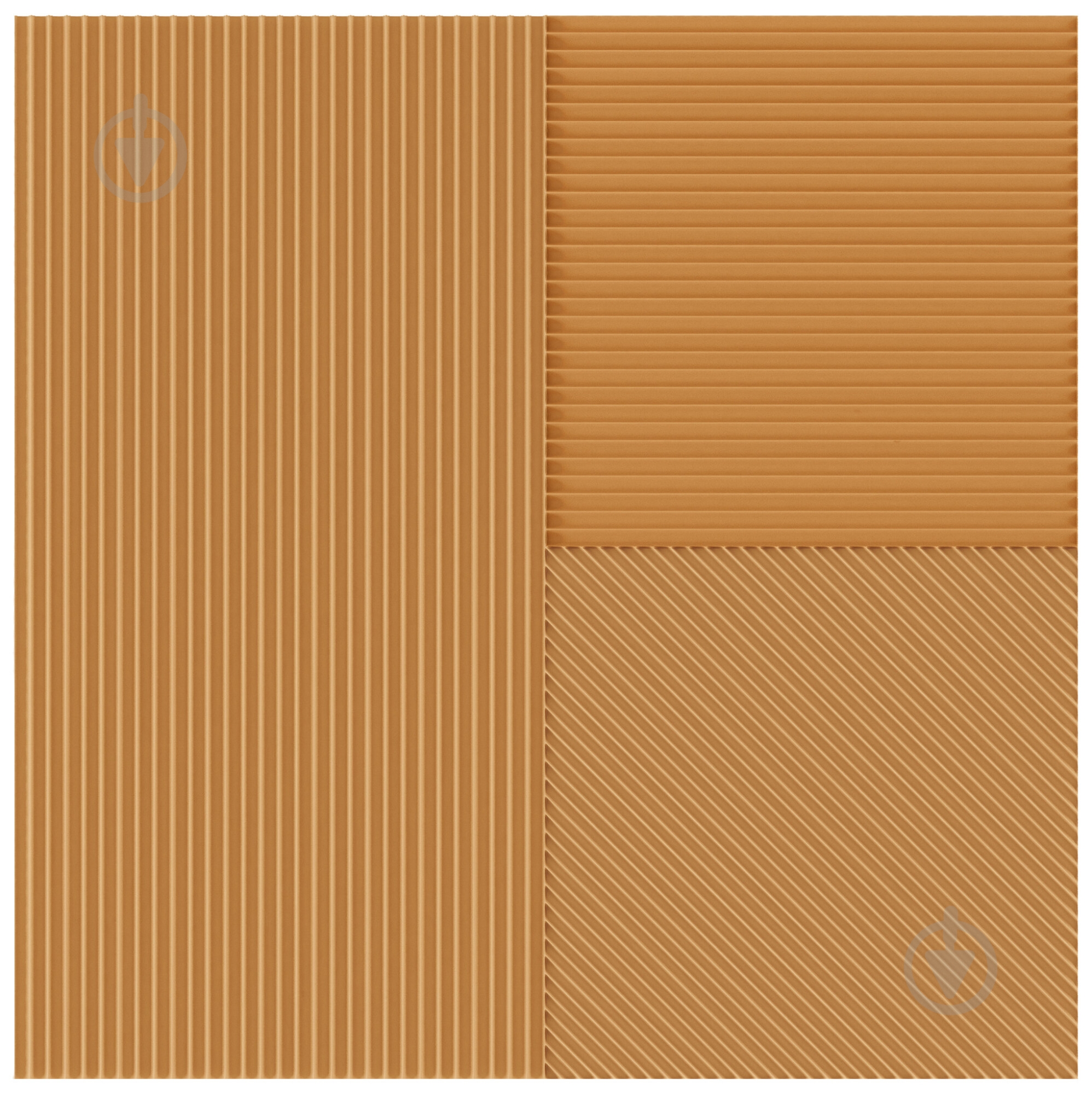 Плитка Harmony by PERONDA Lins pumpkin 20x20 см - фото 1