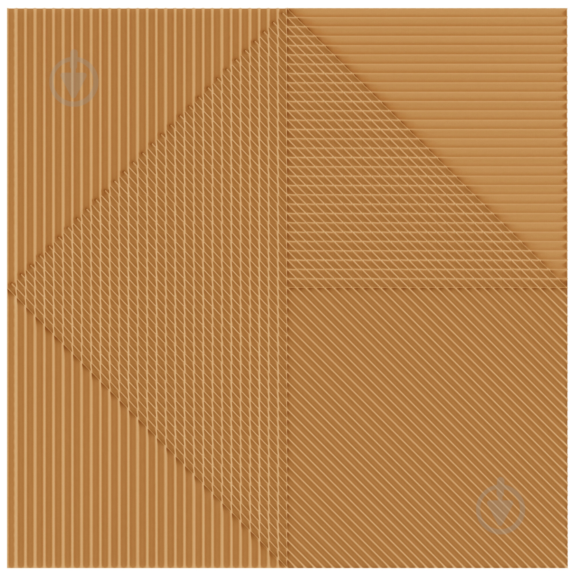 Плитка Harmony by PERONDA Lins pumpkin 20x20 см - фото 4