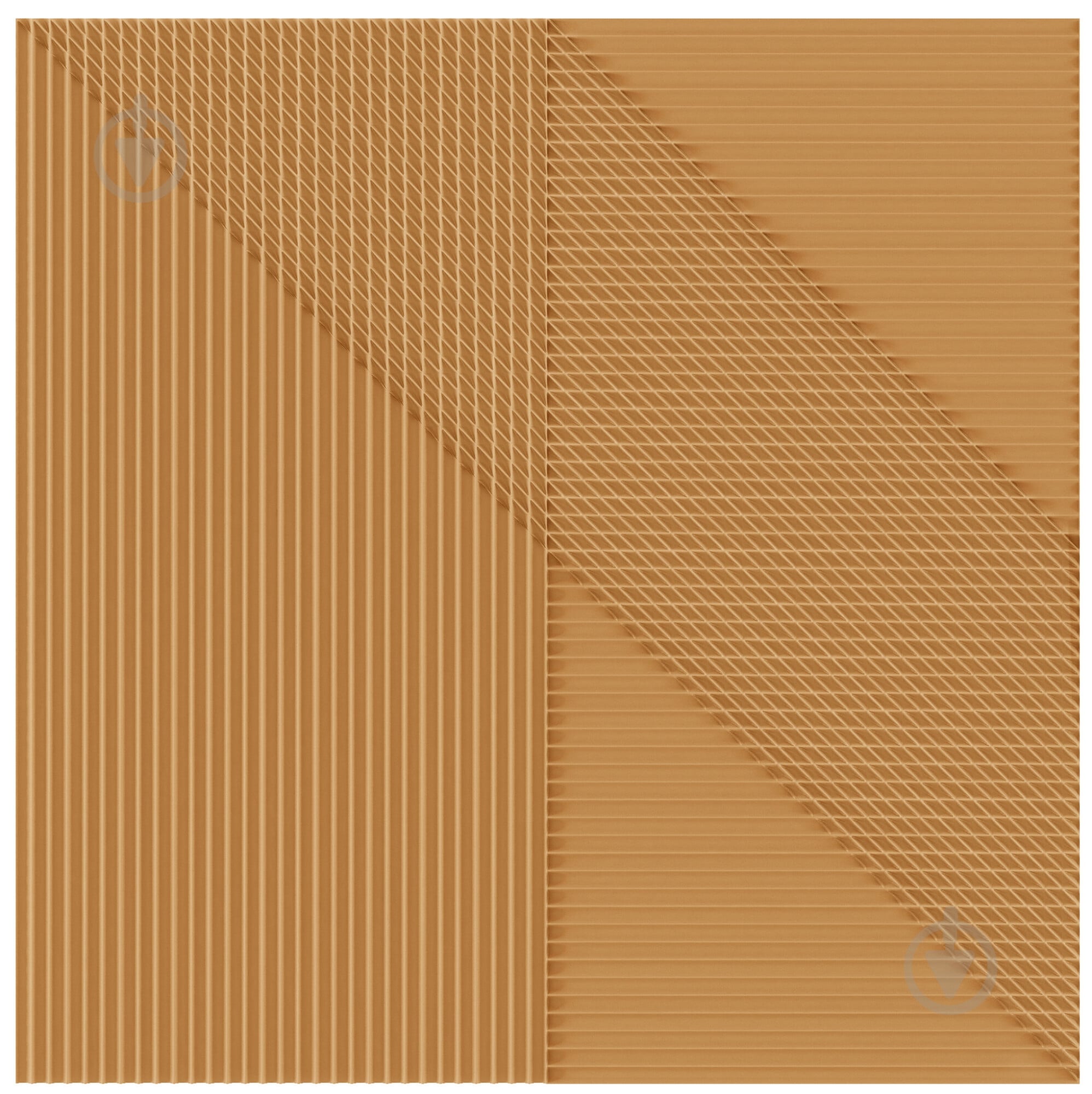 Плитка Harmony by PERONDA Lins pumpkin 20x20 см - фото 2