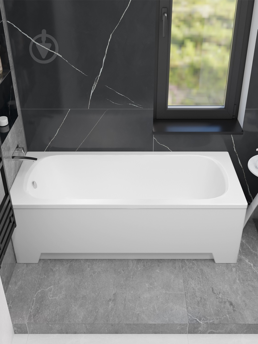 Ванна акриловая Helmken Edelva 893N2X5322 137,5х70 см комплект 2 в 1 - фото 7