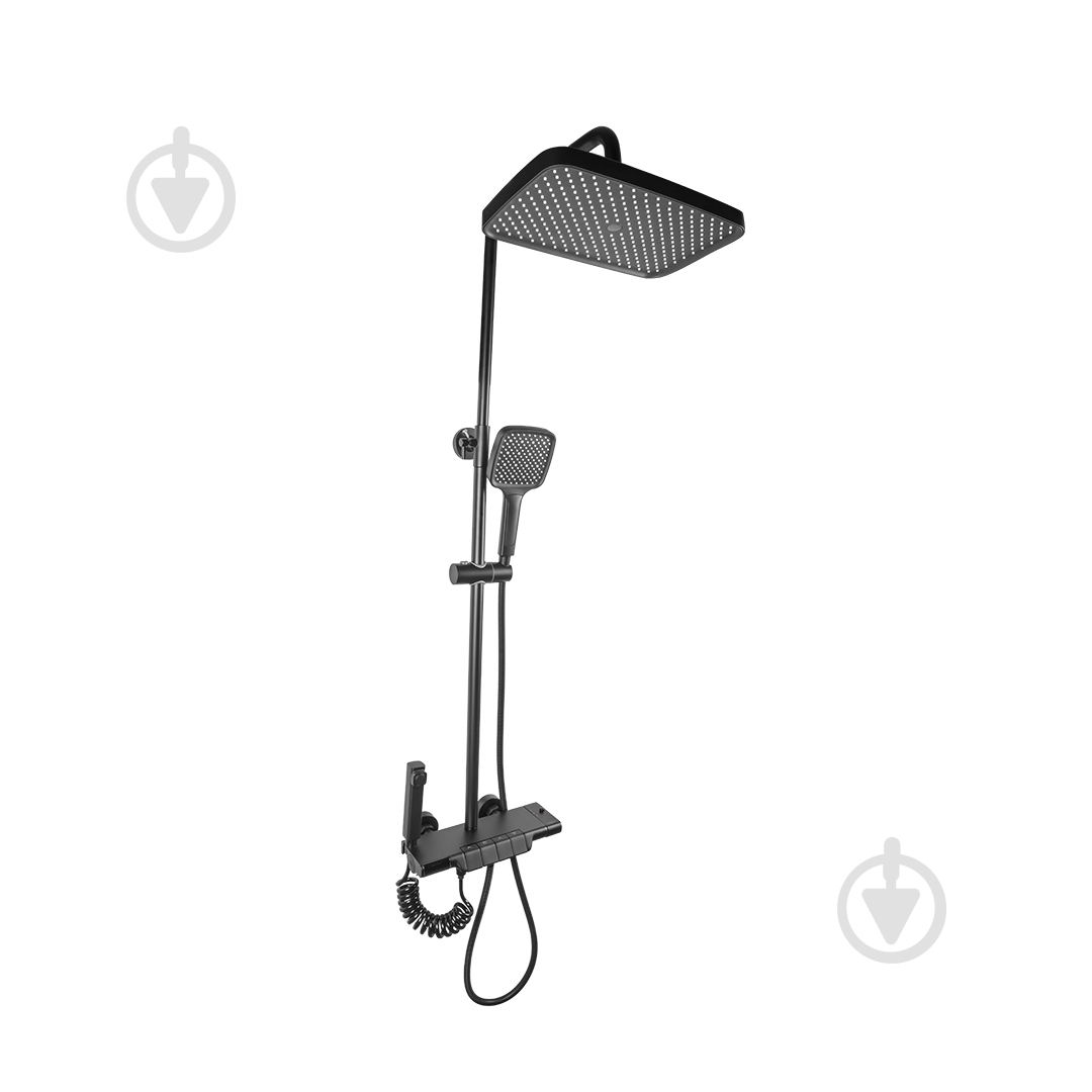 Душова система FADO S.r.l MIX032099B матовий чорний - фото 1 Душова система FADO S.r.l MIX032099B матовий чорний - фото 1