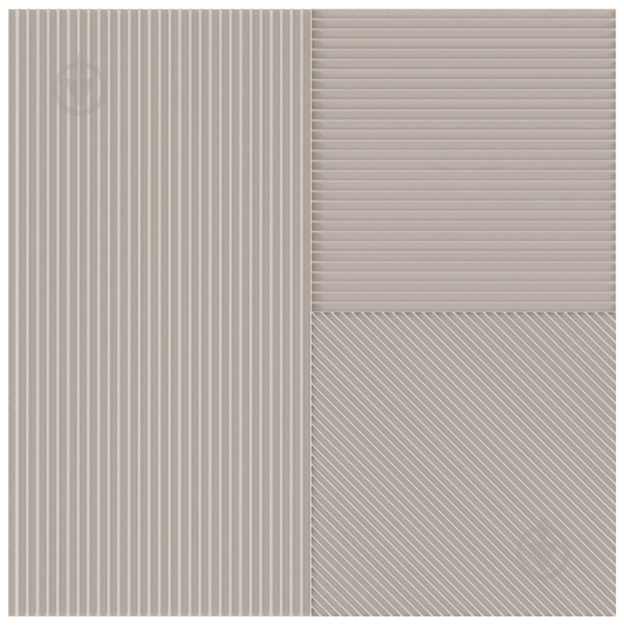 Плитка Harmony by PERONDA Lins taupe 20x20 см - фото 1