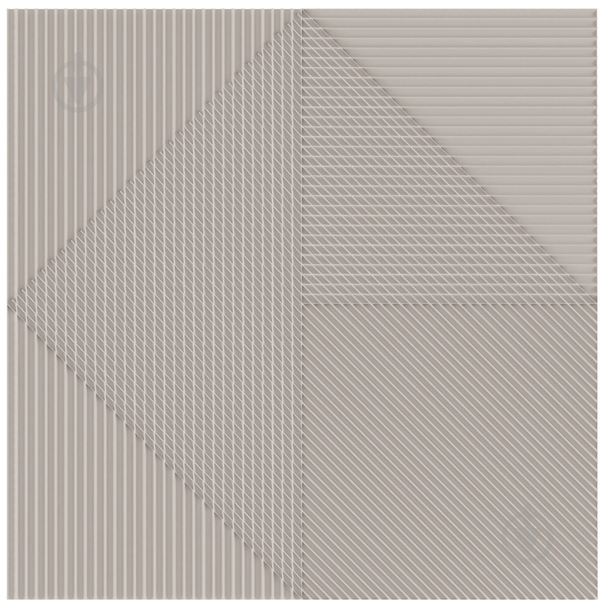 Плитка Harmony by PERONDA Lins taupe 20x20 см - фото 3