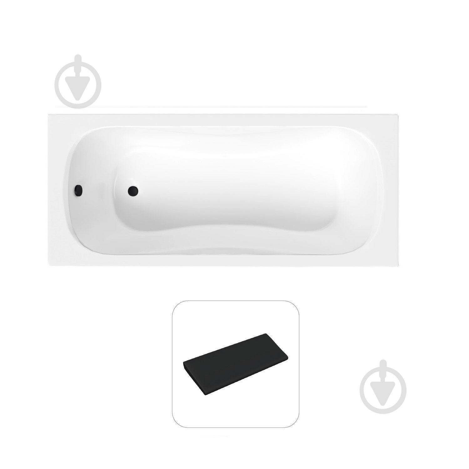 Ванна акрилова Helmken Edelva D343585S12 137,5х70 см комплект 2 в 1 - фото 1 Ванна акрилова Helmken Edelva D343585S12 137,5х70 см комплект 2 в 1 - фото 1