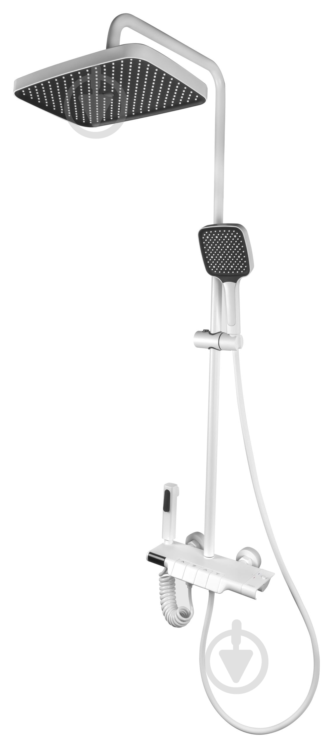 Душова система FADO S.r.l MIX032099W матовий білий - фото 2 Душова система FADO S.r.l MIX032099W матовий білий - фото 2