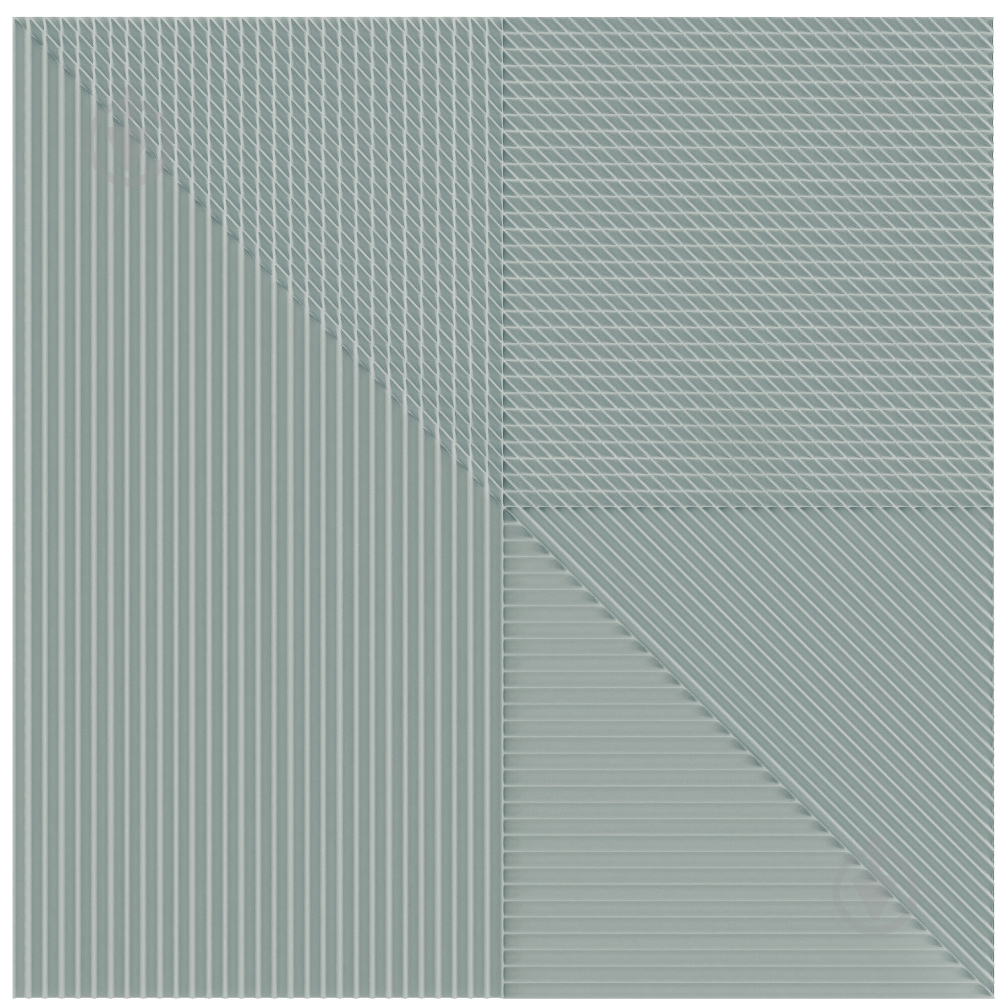 Плитка Harmony by PERONDA Lins mint 20x20 см - фото 4