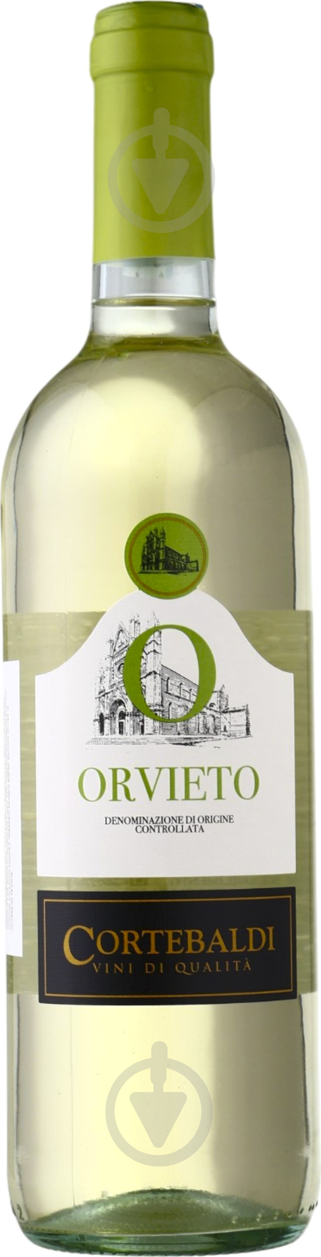 Вино Cortebaldi Orvieto DOC белое сухое 12% 0,75 л - фото 1 Вино Cortebaldi Orvieto DOC белое сухое 12% 0,75 л - фото 1