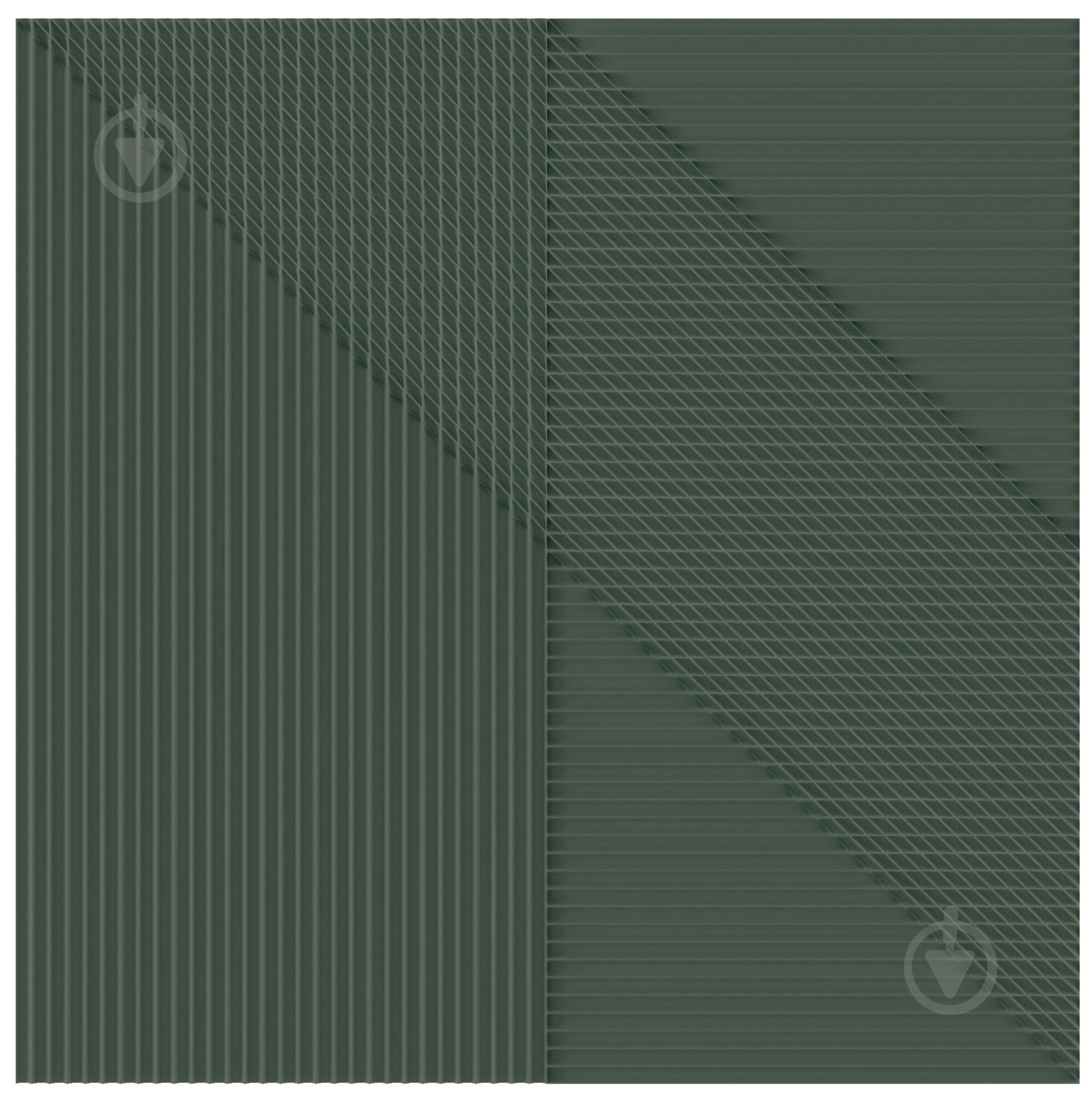 Плитка Harmony by PERONDA Lins teal 20x20 см - фото 2