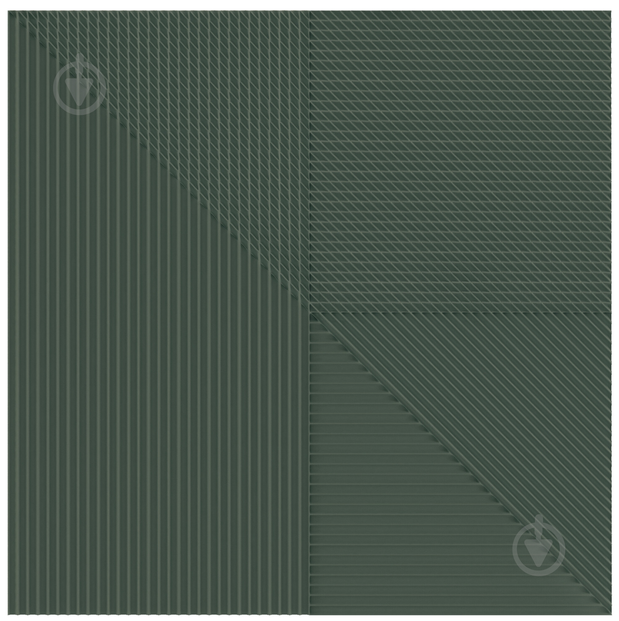 Плитка Harmony by PERONDA Lins teal 20x20 см - фото 3