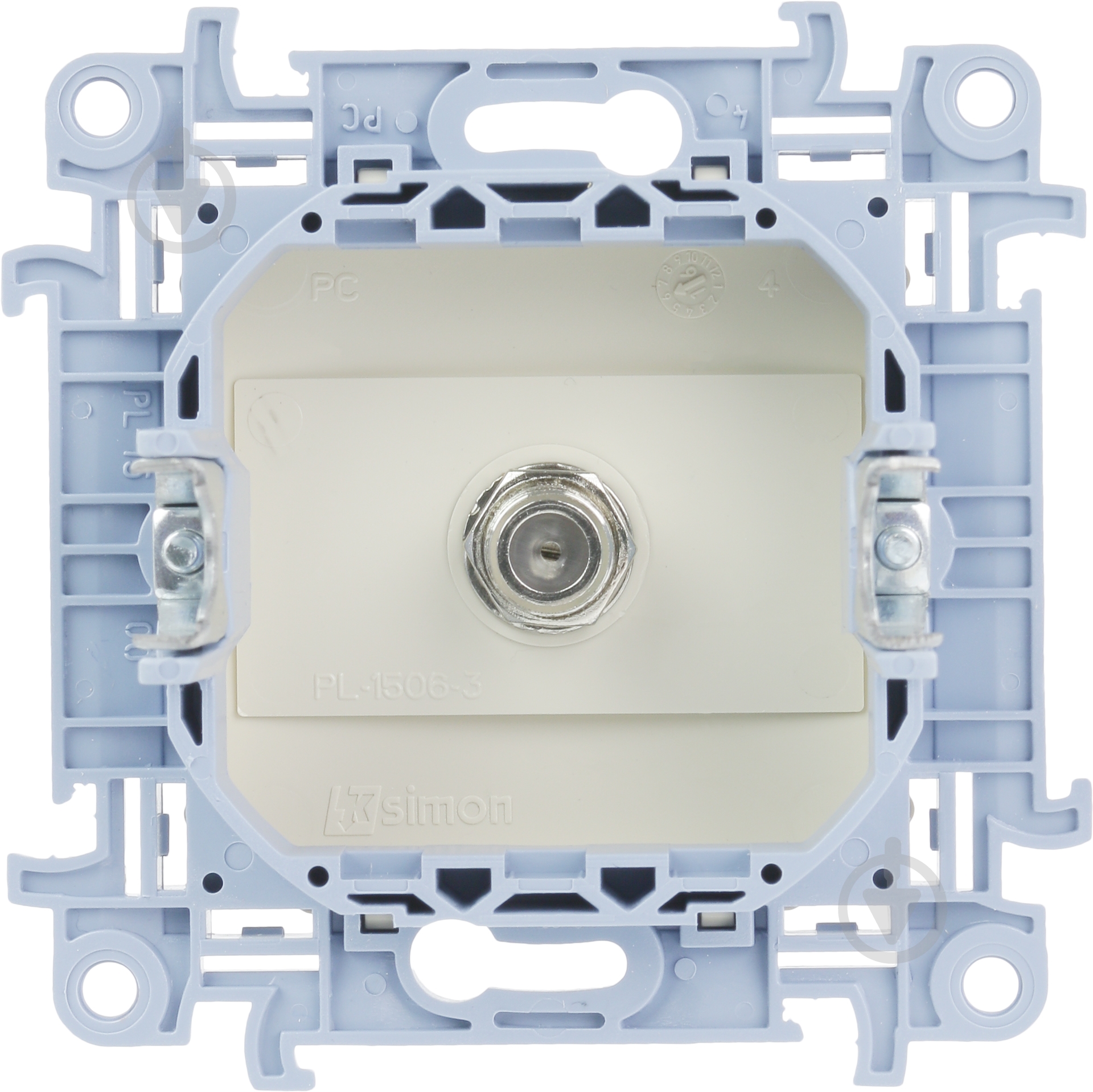 Розетка TV Simon 10 кремовый CAK1.01/41 - фото 4 Розетка TV Simon 10 кремовый CAK1.01/41 - фото 4