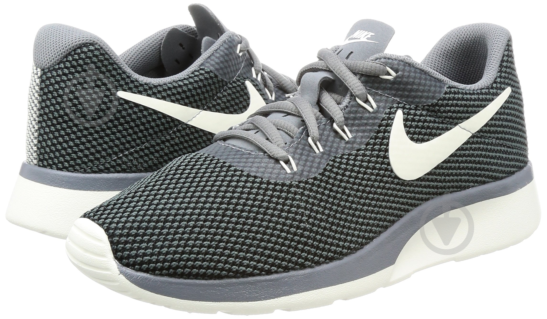 Кроссовки женские демисезонные Nike TANJUN RACER 921668-003 р.37,5 темно-серые - фото 1