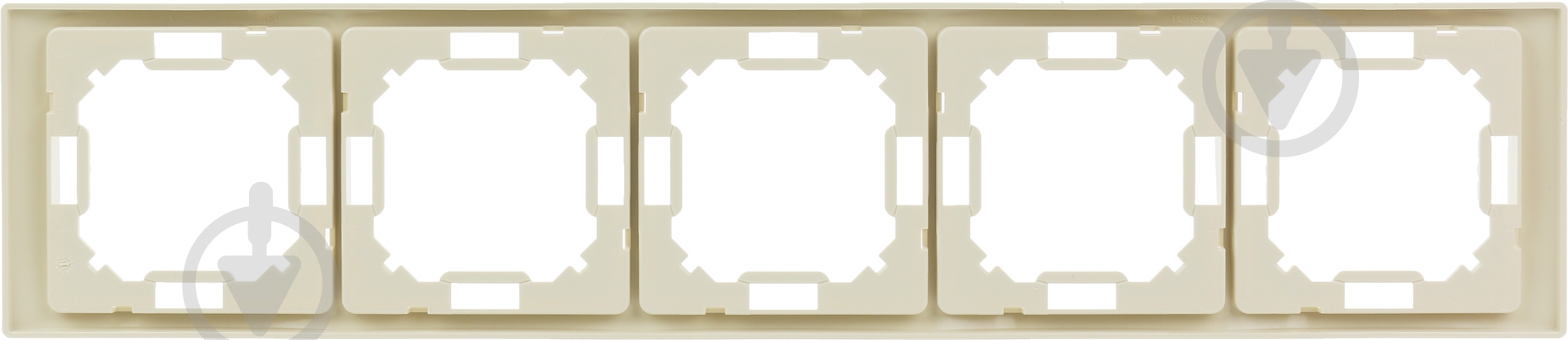 Рамка пятиместная Simon Basic Neos универсальная кремовый BMRC5/12 - фото 2