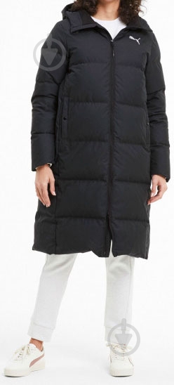 Пуховик Puma Long Oversized Down Coat 58222301 р.XS черный - фото 3
