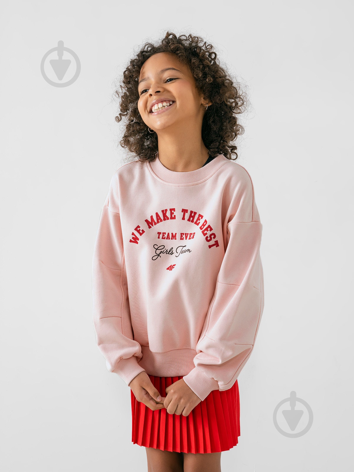 Свитшот 4F J4Z21-JBLD206-56S розовый - фото 2 Свитшот 4F J4Z21-JBLD206-56S розовый - фото 2