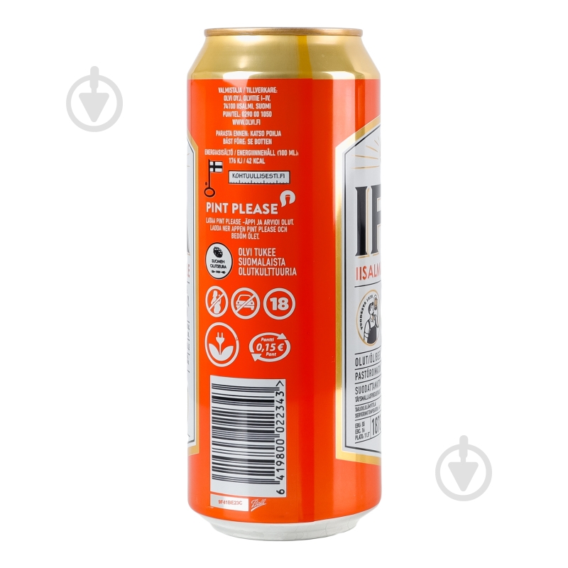 Пиво Olvi IPA светлое 0,5 л - фото 2