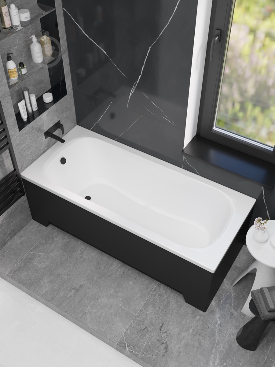 Ванна акриловая Helmken Edelva 0P276597Y2 137,5х70 см комплект 4 в 1 - фото 5 Ванна акриловая Helmken Edelva 0P276597Y2 137,5х70 см комплект 4 в 1 - фото 5