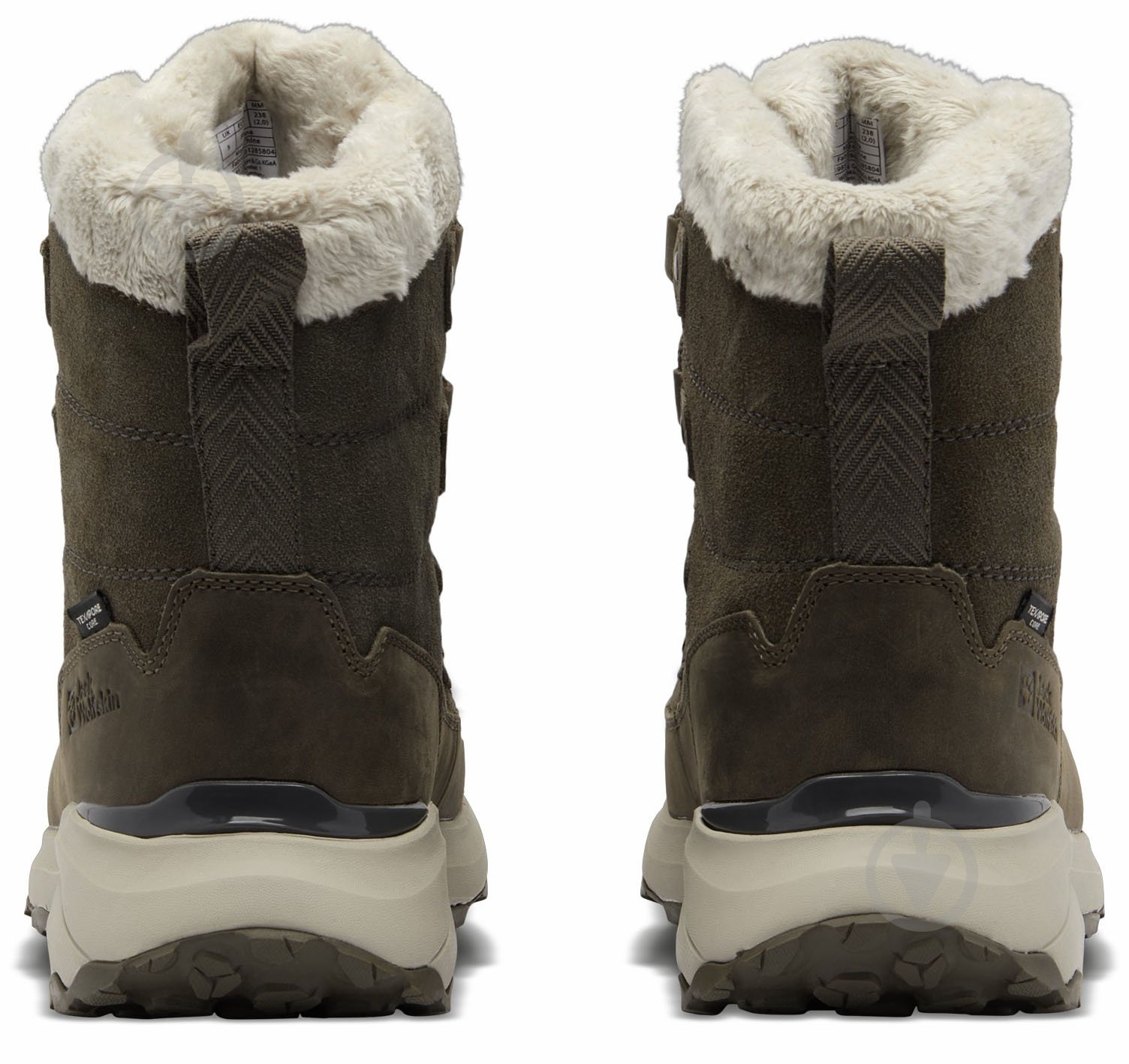 Ботинки Jack Wolfskin DROMOVENTURE TEX HIGH W 4059851_5719 р.40 коричневый - фото 4