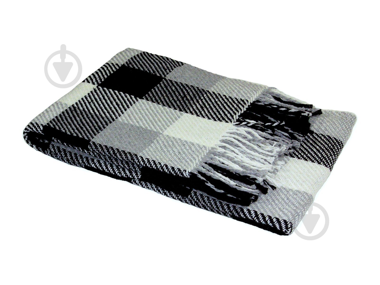 Плед Флора 180x200 см серый Lanavitta - фото 1