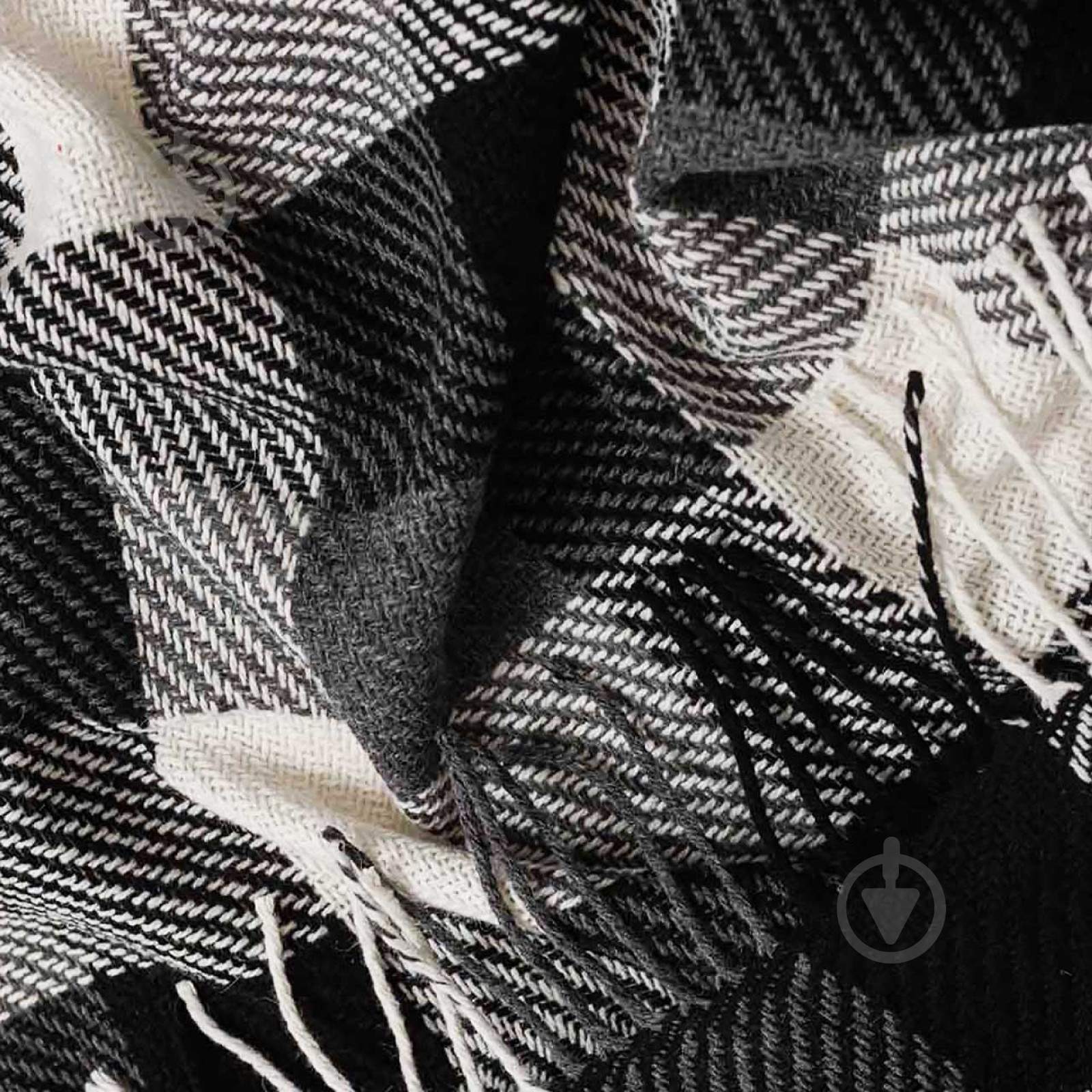 Плед Флора 180x200 см серый Lanavitta - фото 2