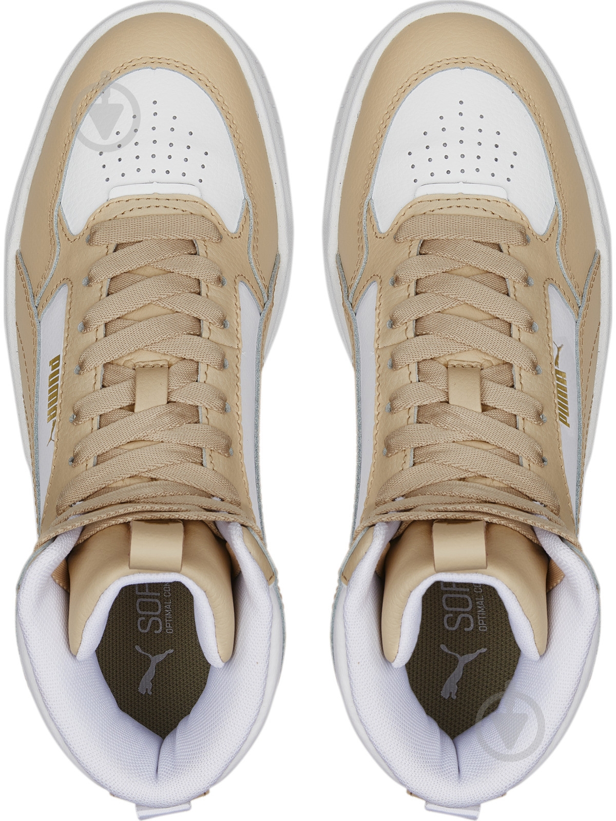 Кроссовки женские Puma KARMEN REBELLE MID 38721304 р.37 белые - фото 4