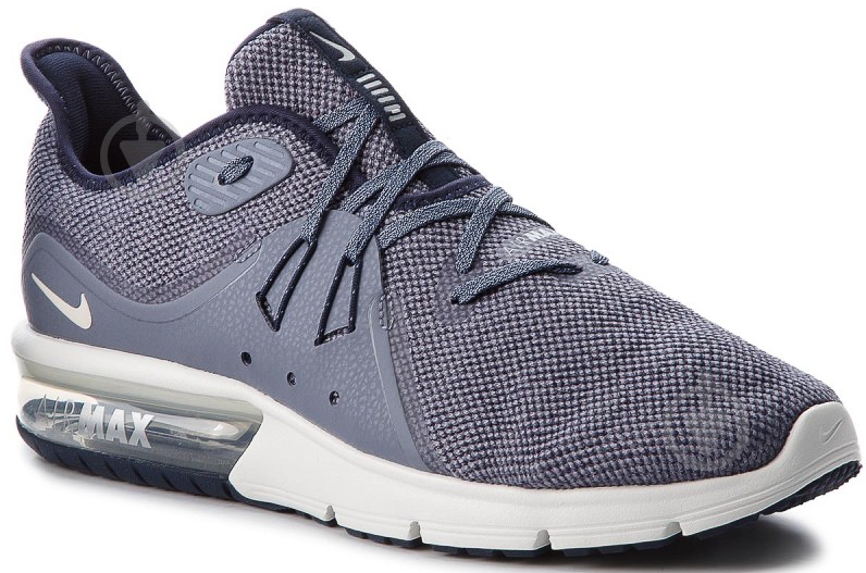 Кроссовки мужские демисезонные Nike AIR MAX SEQUENT 3 921694-402 р.46 серо-синие - фото 2