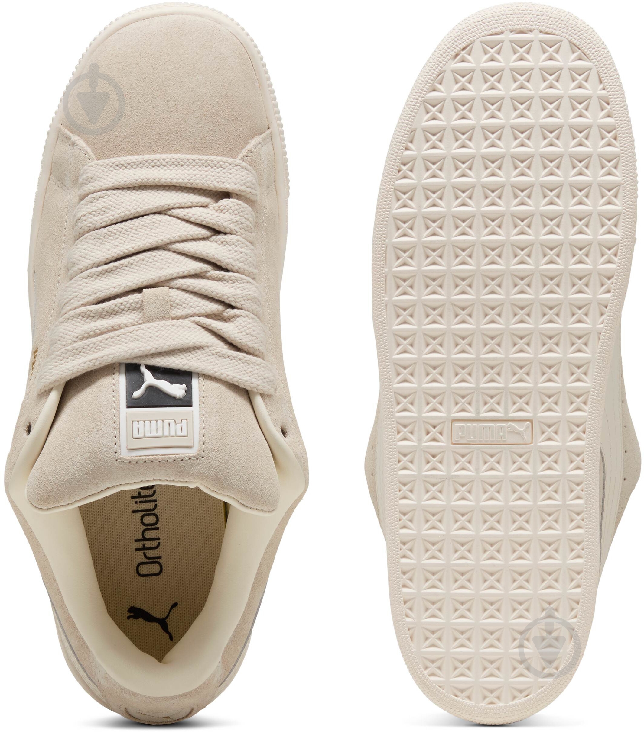 Кроссовки женские Puma SUEDE XL 39520554 р.38,5 бежевые - фото 6 Кроссовки женские Puma SUEDE XL 39520554 р.38,5 бежевые - фото 6