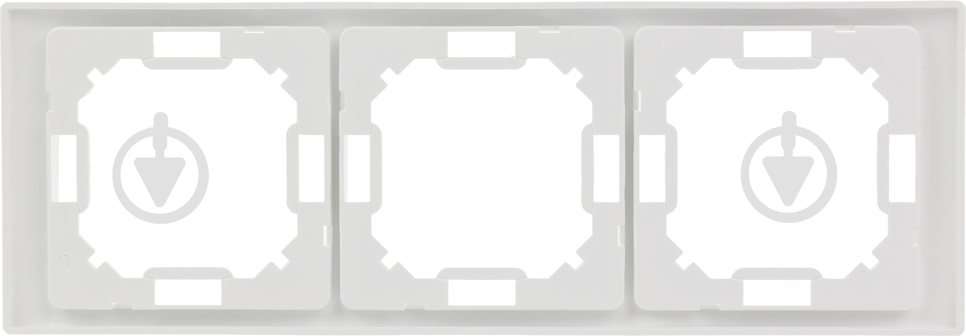 Рамка трехместная Simon Basic Neos универсальная белый BMRC3/11 - фото 2