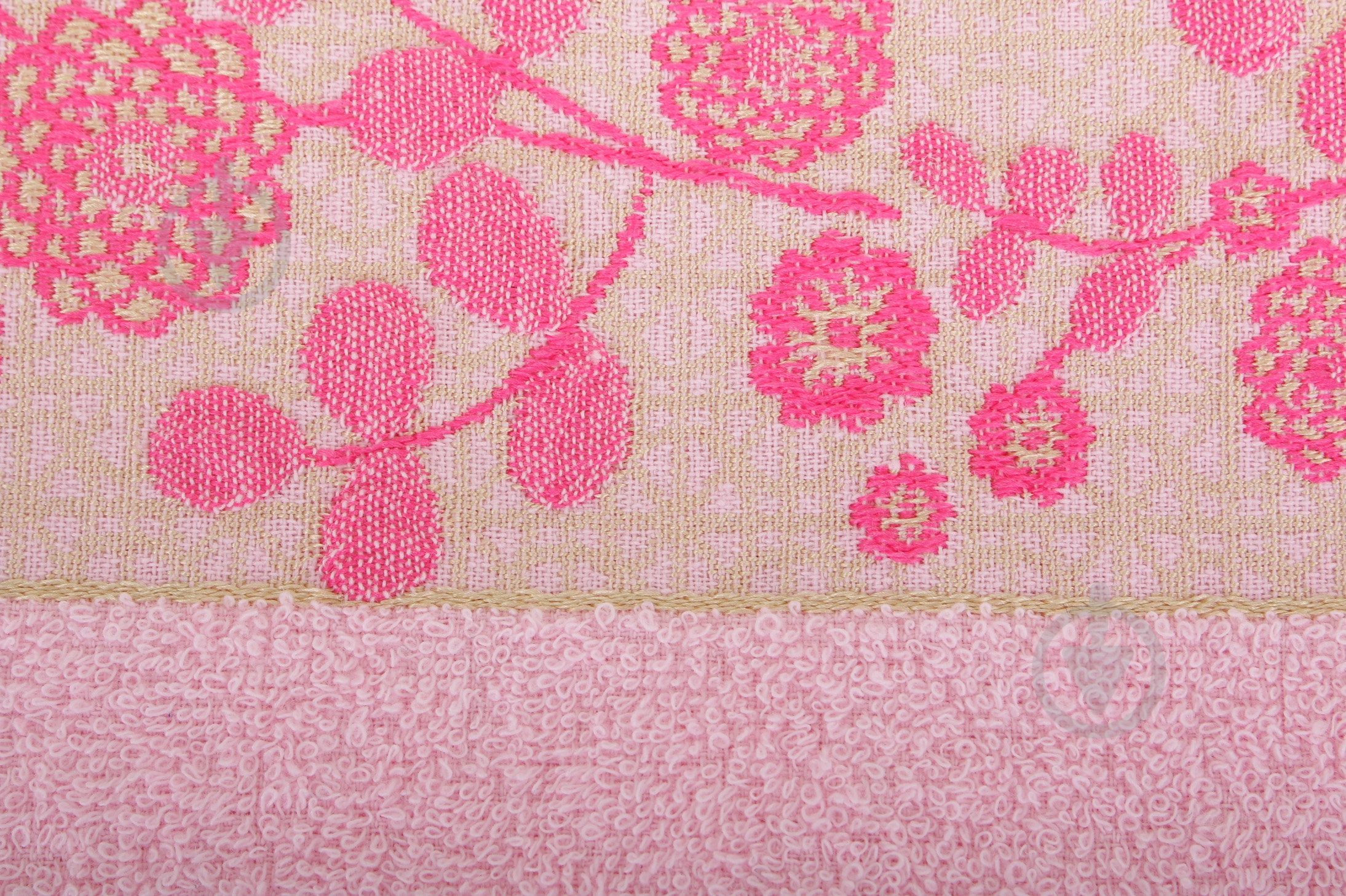 Полотенце Азалия 50x90 см розовый Ярослав - фото 3