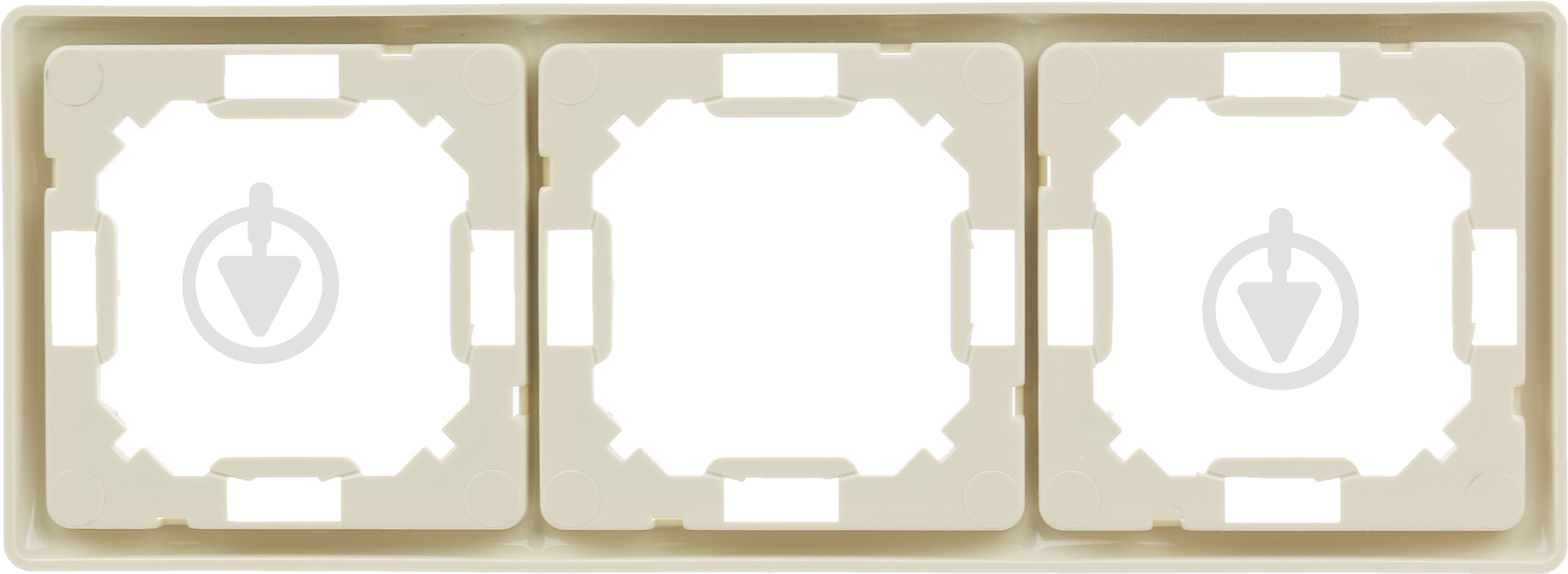 Рамка трехместная Simon Basic универсальная кремовый BMR3/12 - фото 2