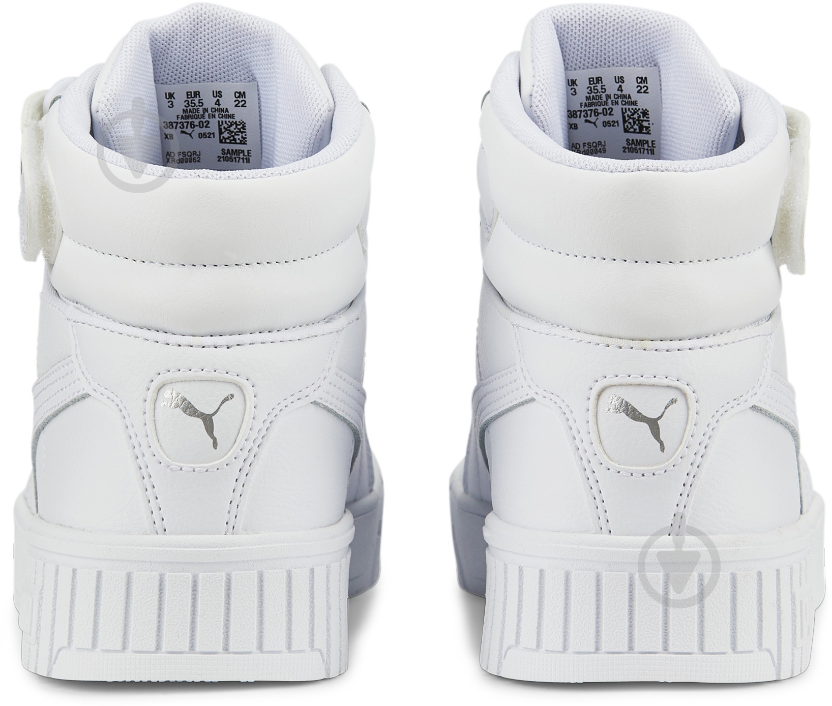 Ботинки Puma CARINA 2.0 MID JR 38737602 р.38 белый - фото 5