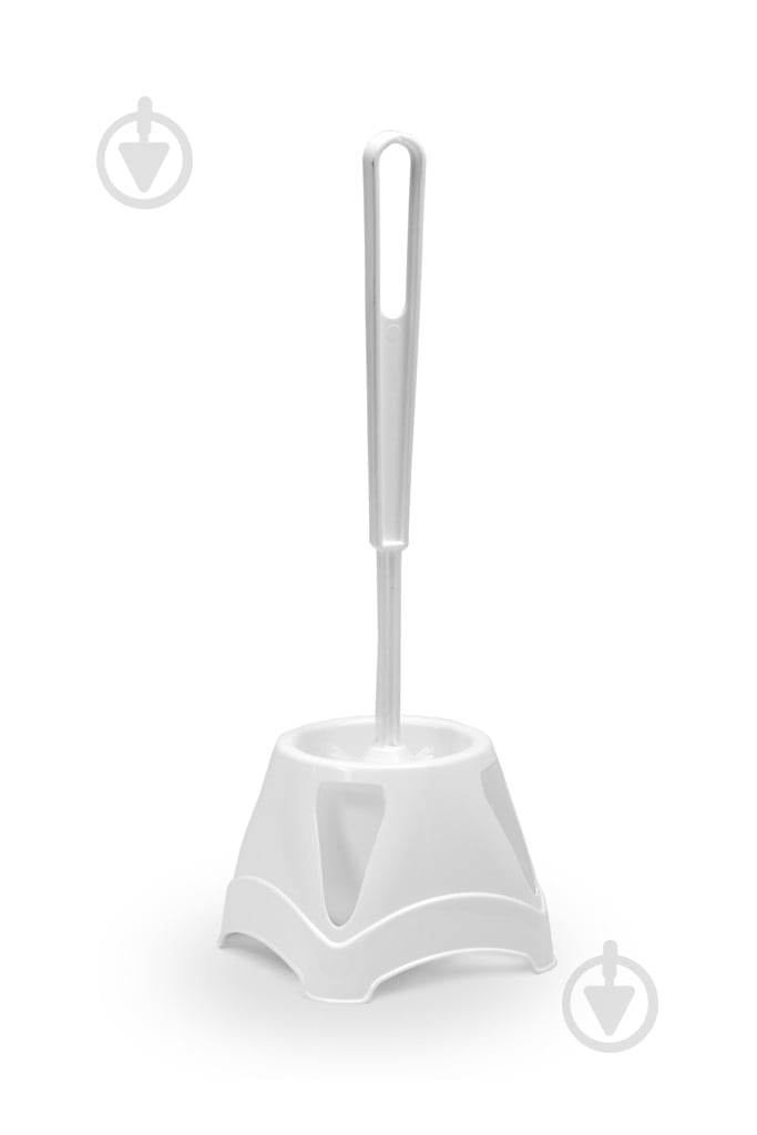 Йоржик для унітаза UP! (Underprice) Lite білий 20901 - фото 1