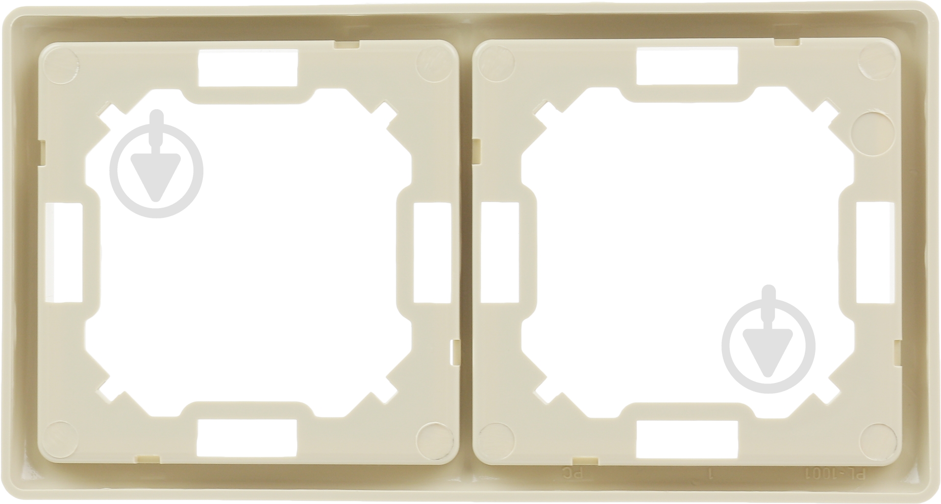 Рамка двухместная Simon Basic универсальная кремовый BMR2/12 - фото 2