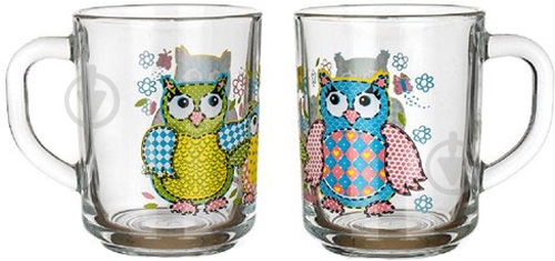 Набір чашок Banquet 250 мл Owls 2 шт. 331054214 - фото 1