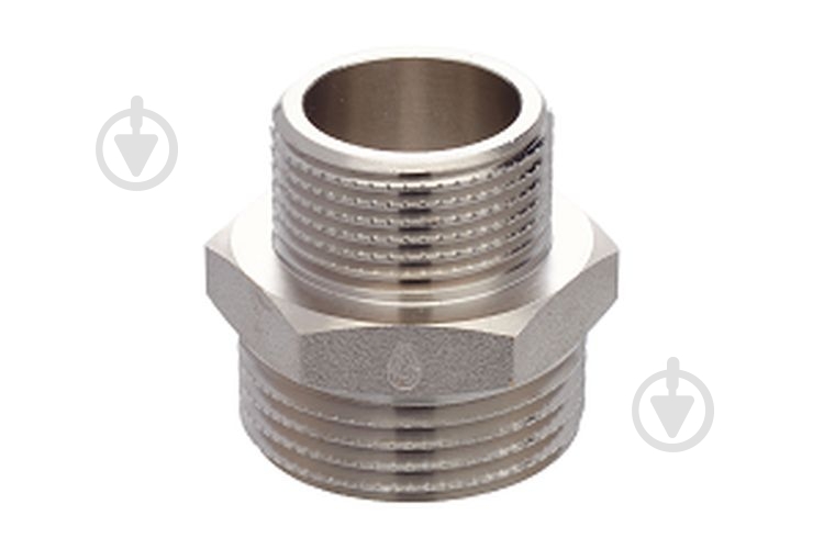 Ніпель перехідний ЗЗ Brass 1/2"x3/4" - фото 1 Ніпель перехідний ЗЗ Brass 1/2"x3/4" - фото 1