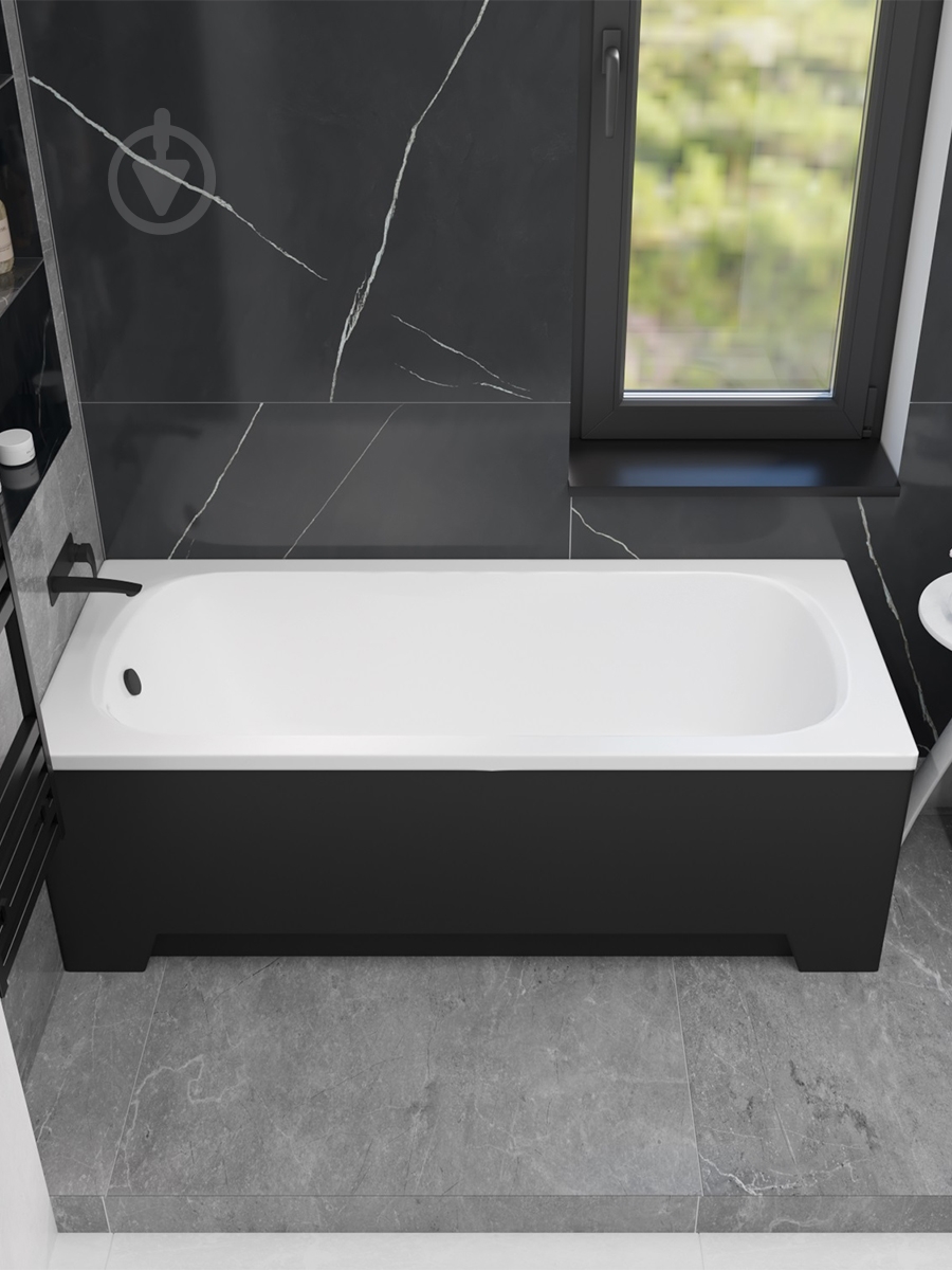 Ванна акриловая Helmken Edelva 059B60N798 149,5х70 см комплект 3 в 1 - фото 6