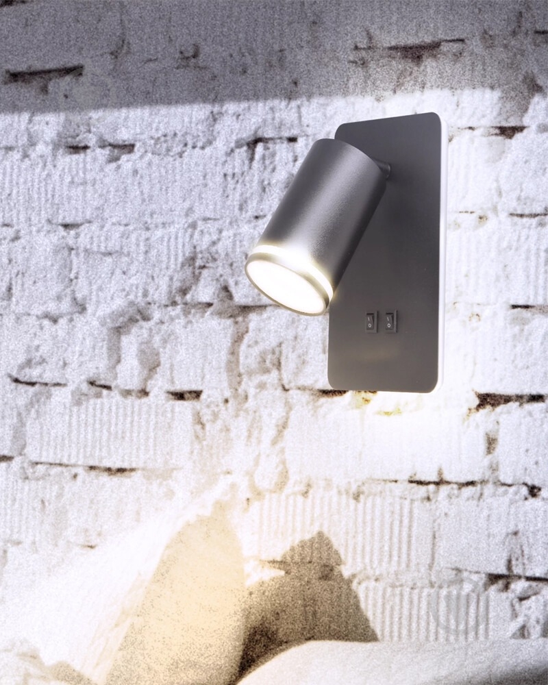 Бра Goldlux 10 Вт черный 324368 - фото 2